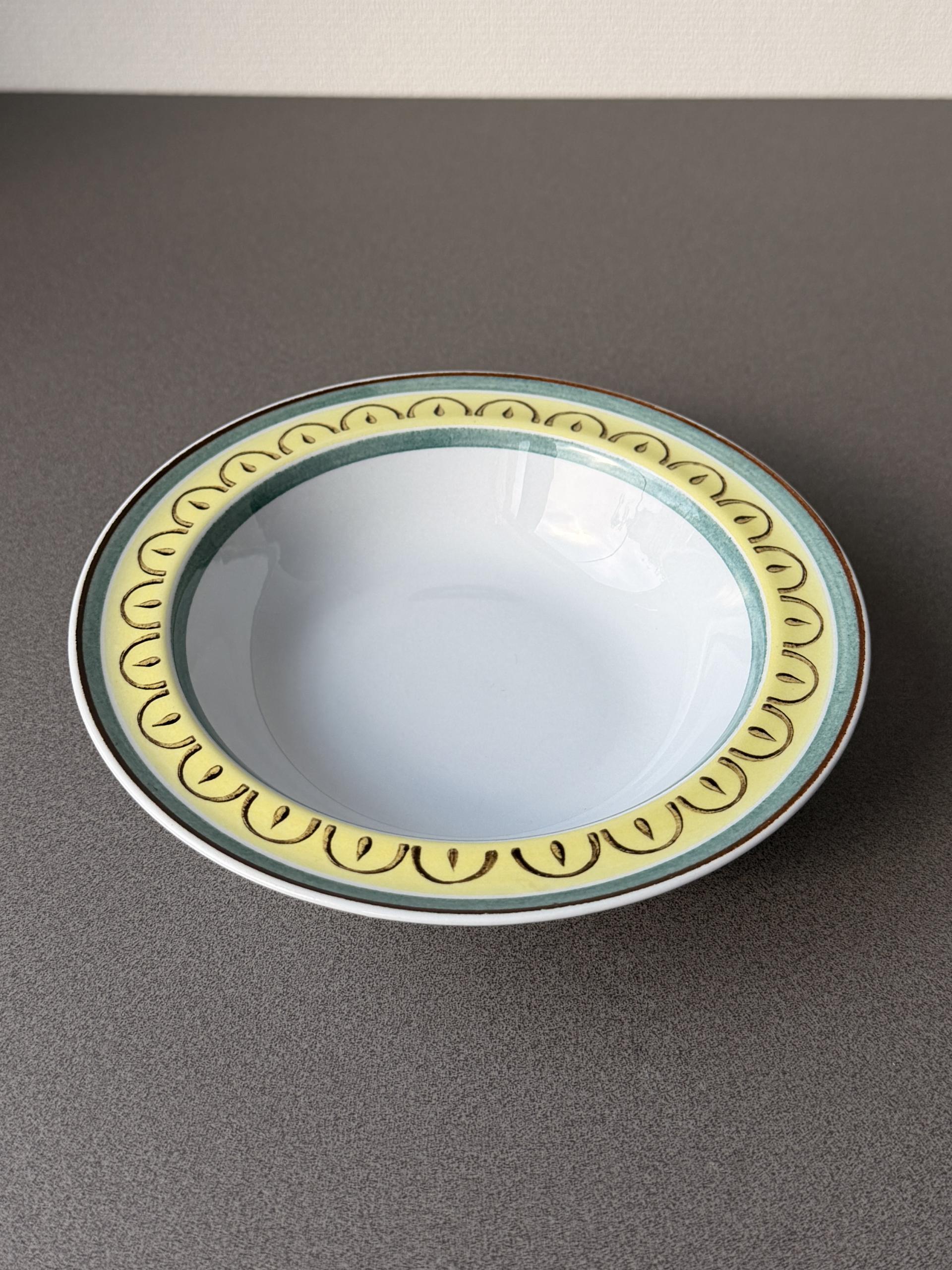 Vintage Arabia Finland Crown Band Dessert Bowl