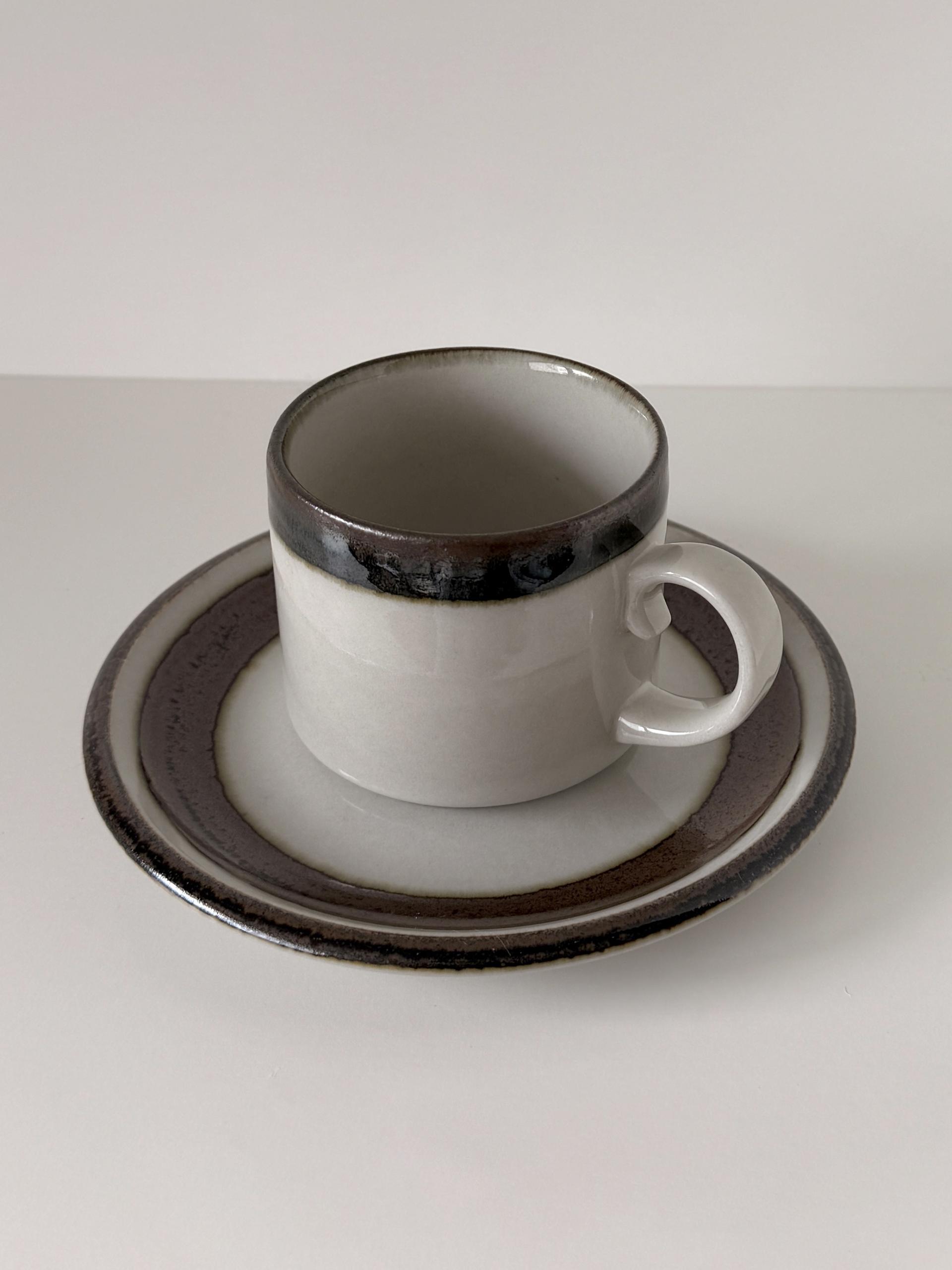 Vintage Arabia Finland Karelia Cup and Saucer