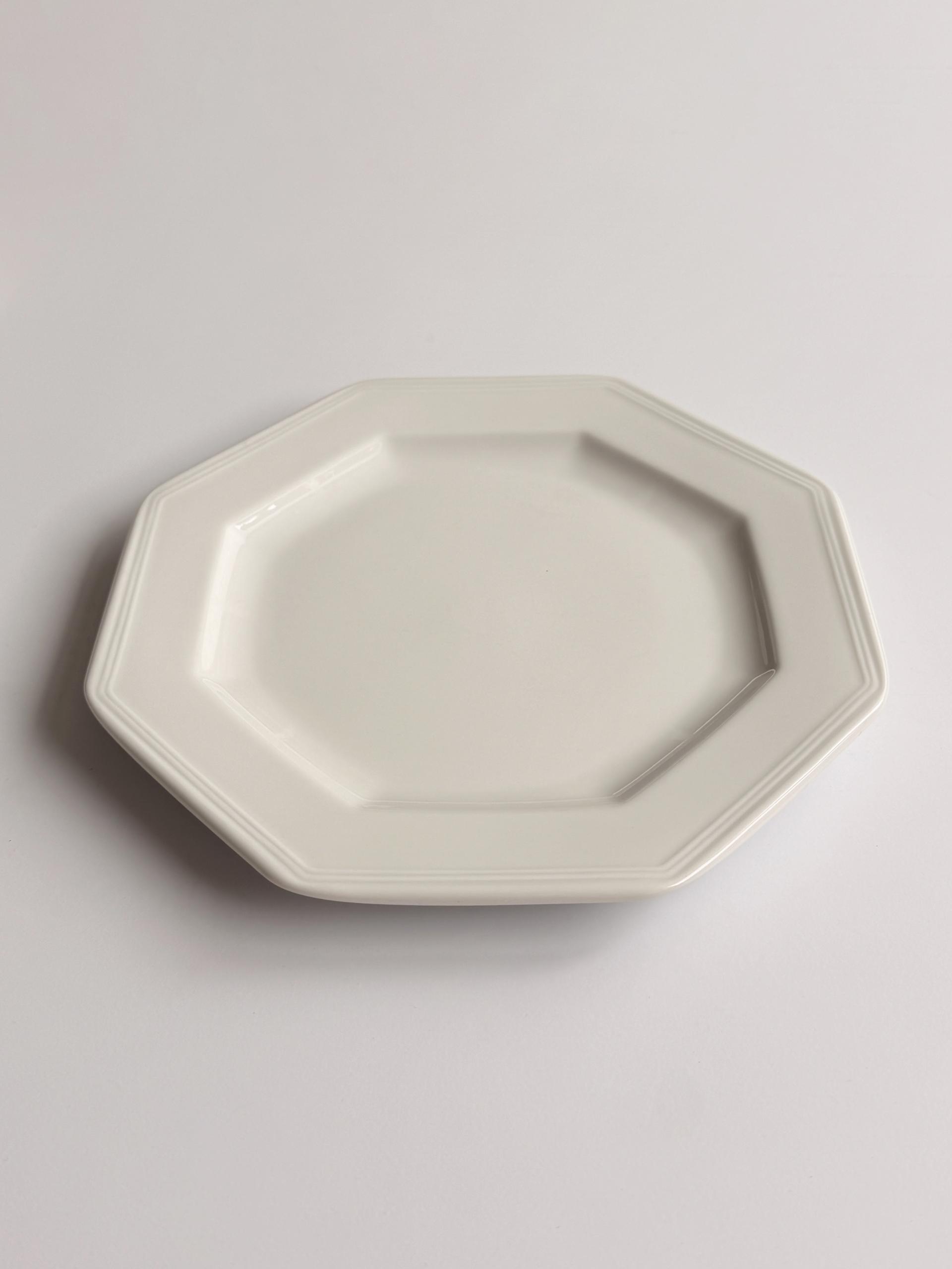 Vintage Gallo Octagonal White Side Plate (mm)