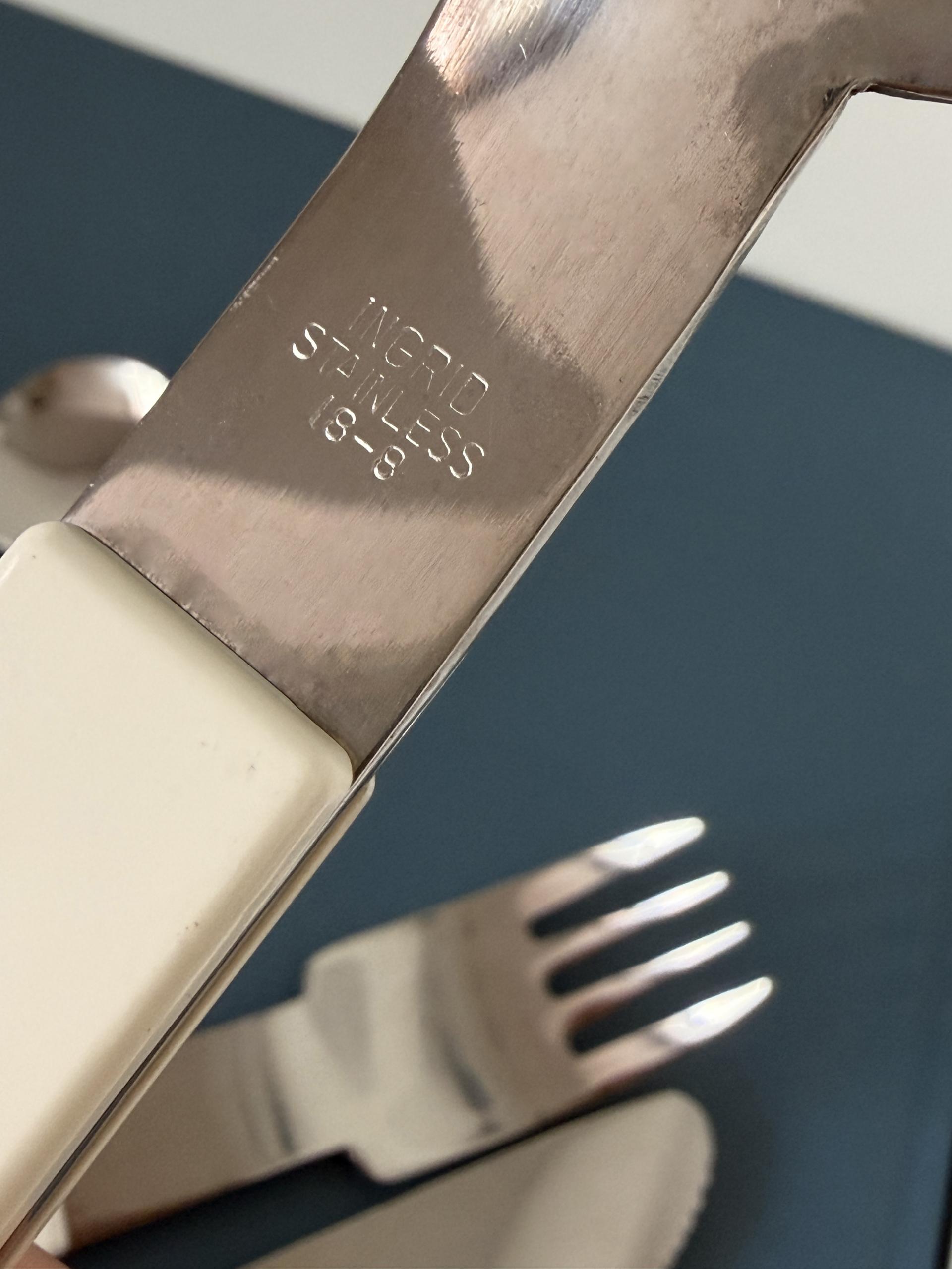 Vintage Ingrid Austria MCM Cutlery Set
