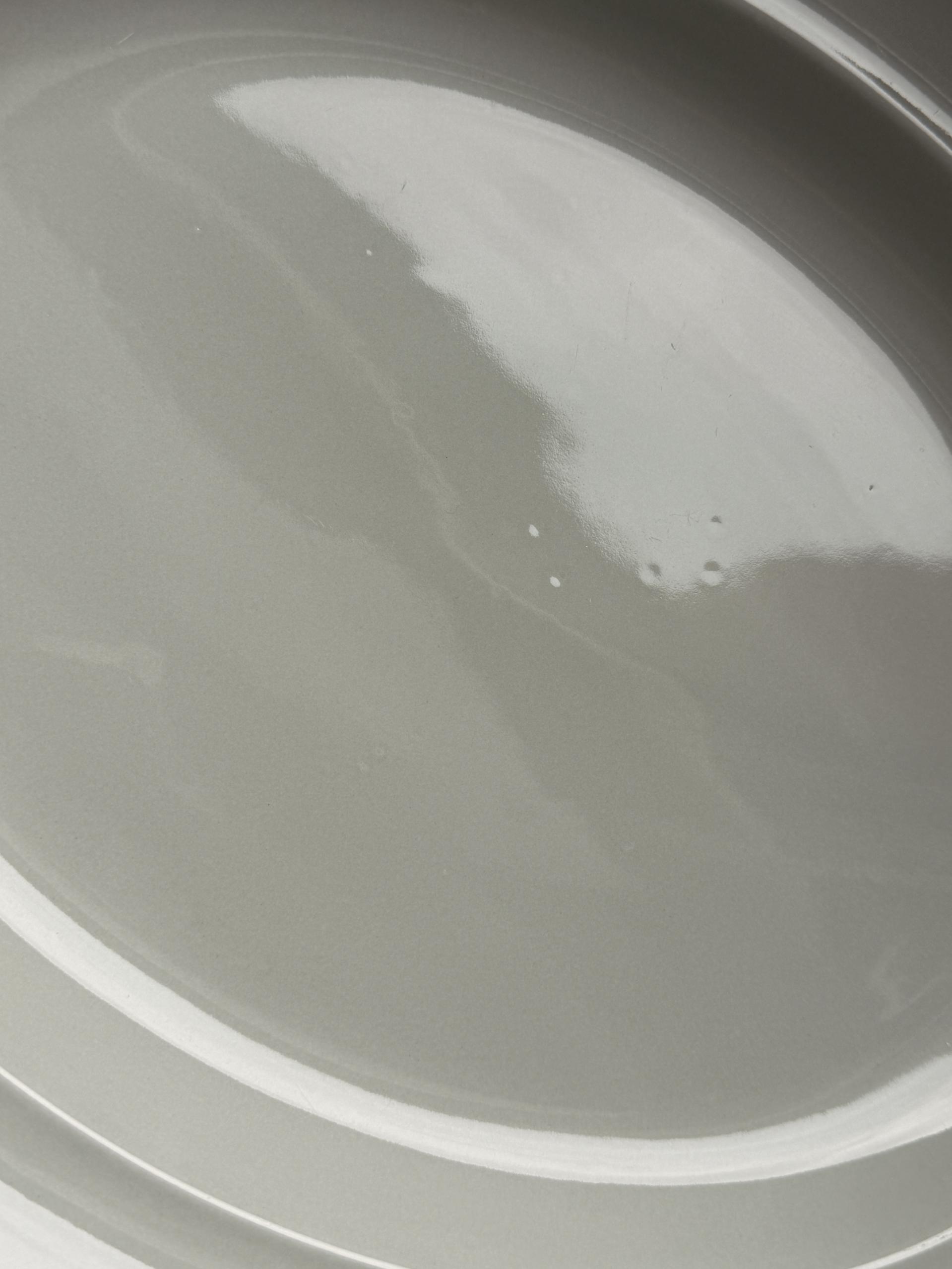 Vintage Wedgwood Windsor Grey Oval Plate (L)