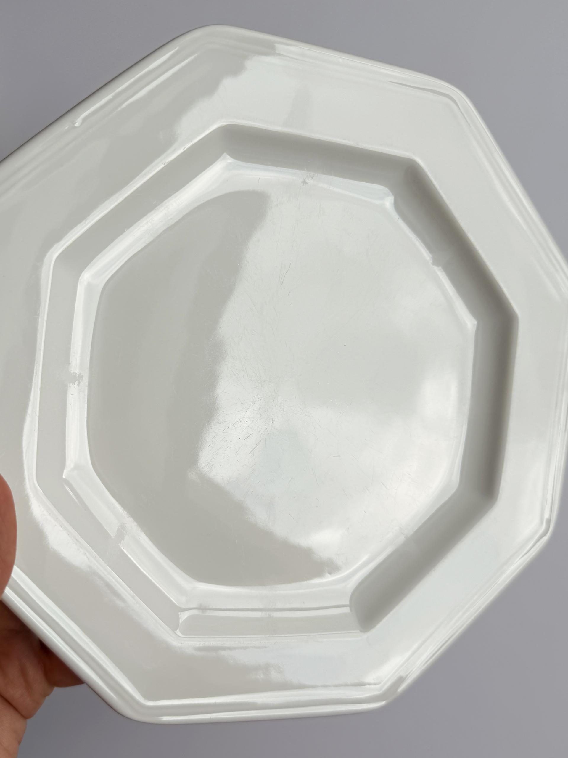 Vintage Gallo Octagonal White Side Plate (mm)
