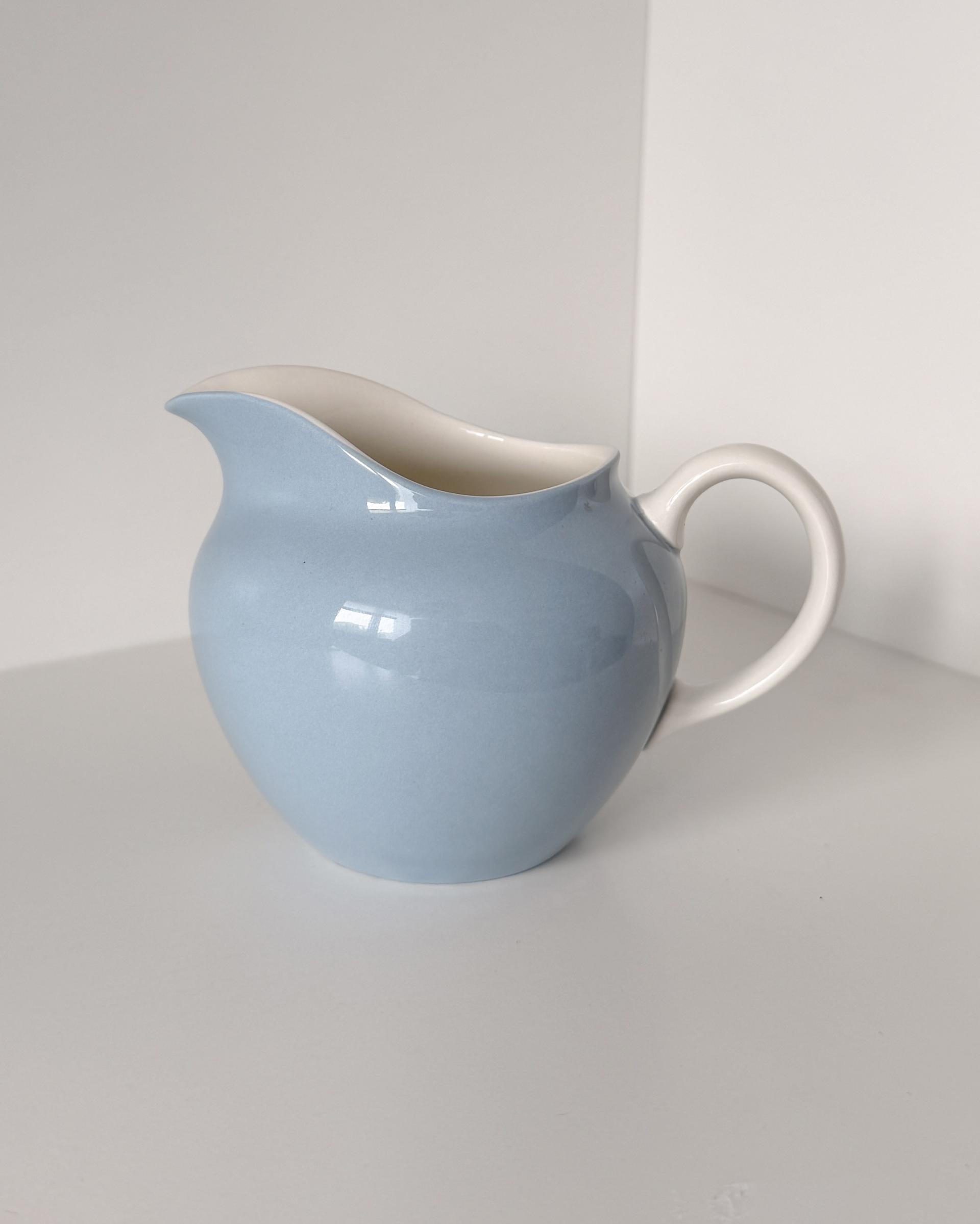Vintage Wedgwood Summer Sky Creamer and Sugar Bowl SET