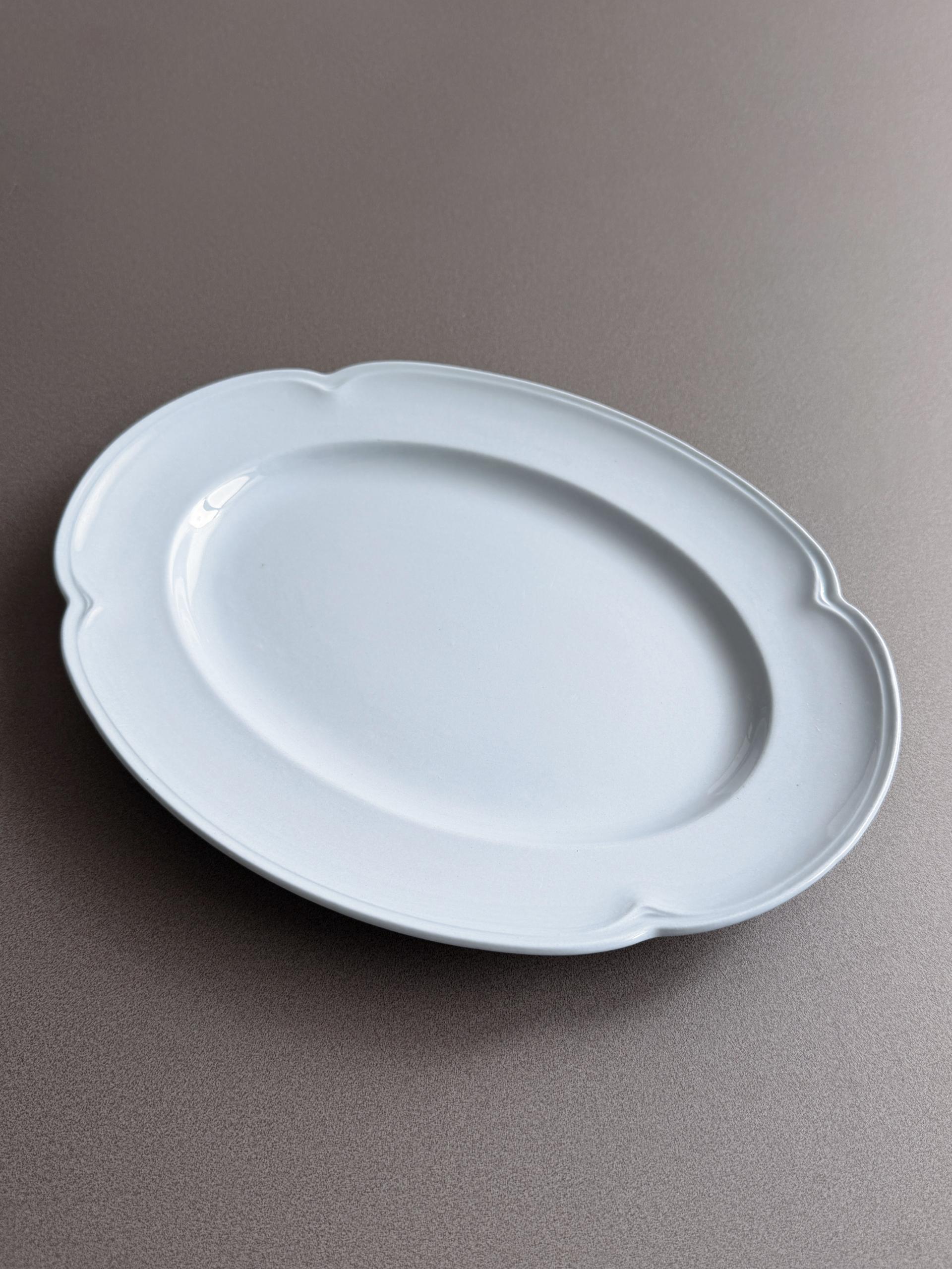 Vintage Johnson Bros Greydawn Oval Platter