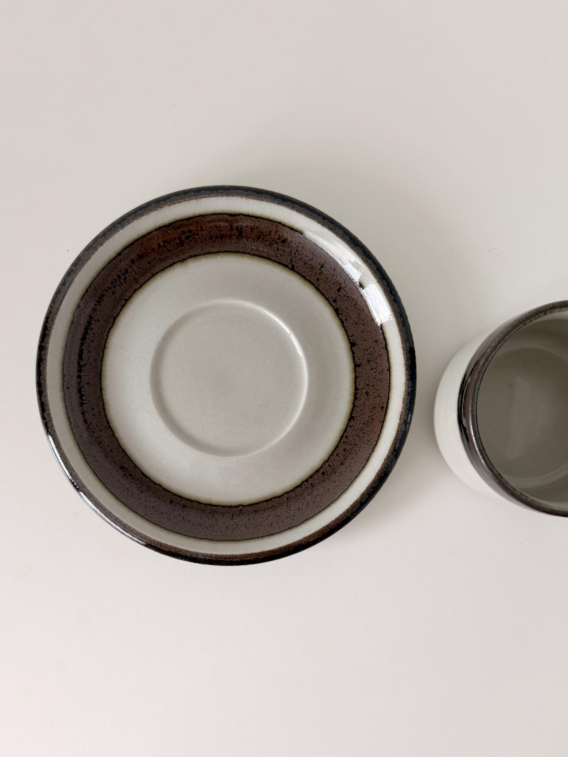 Vintage Arabia Finland Karelia Cup and Saucer