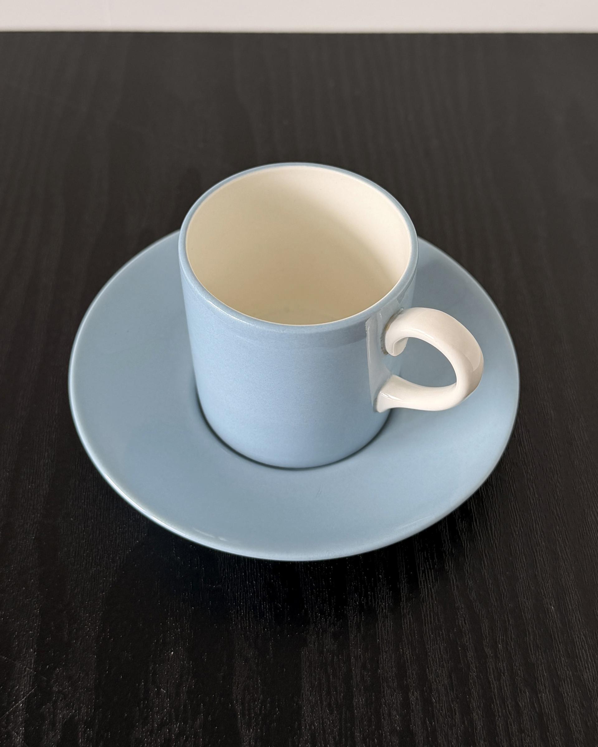 Vintage Wedgwood Summer Sky Small Cup & Saucer