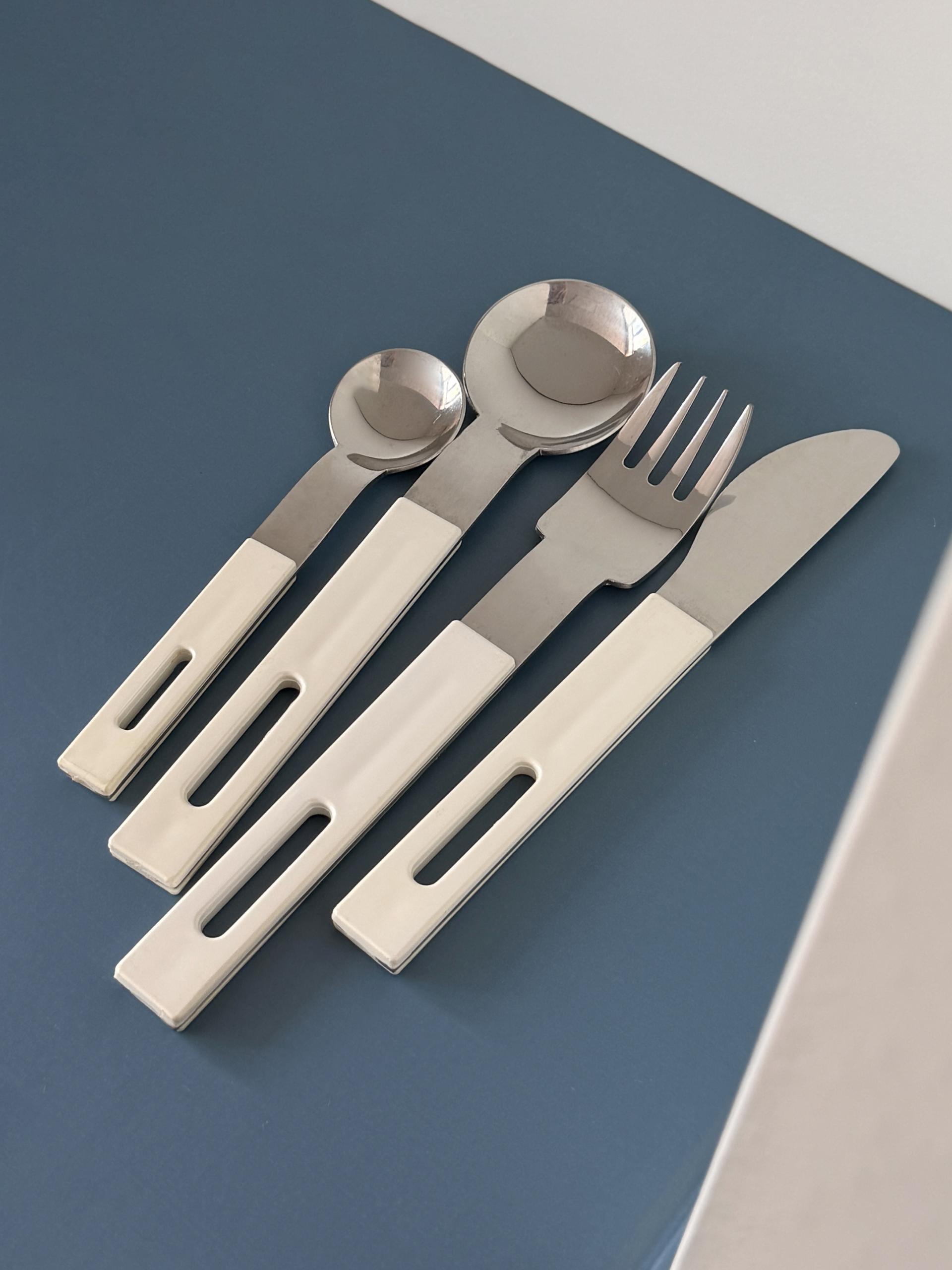Vintage Ingrid Austria MCM Cutlery Set