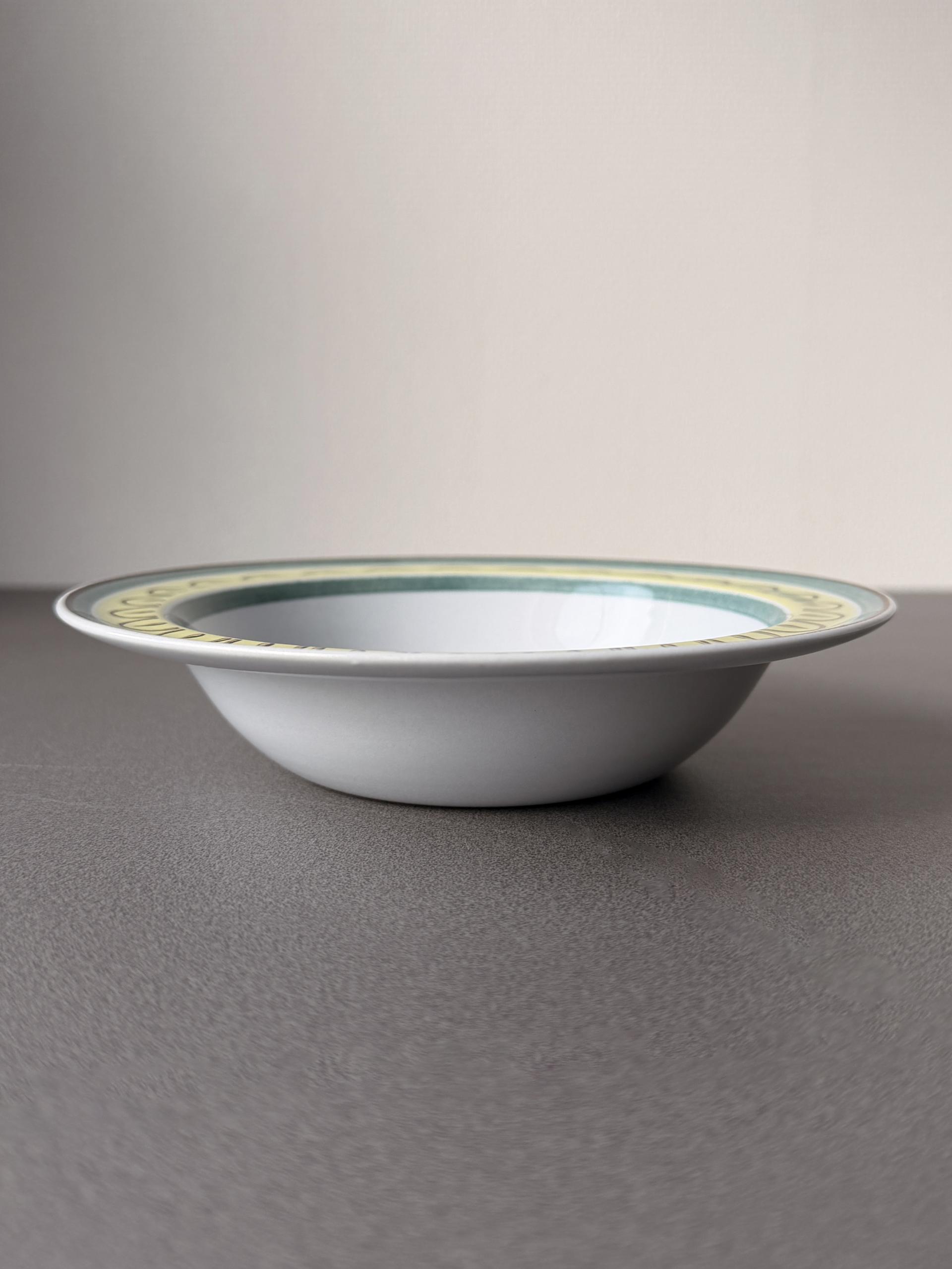 Vintage Arabia Finland Crown Band Dessert Bowl