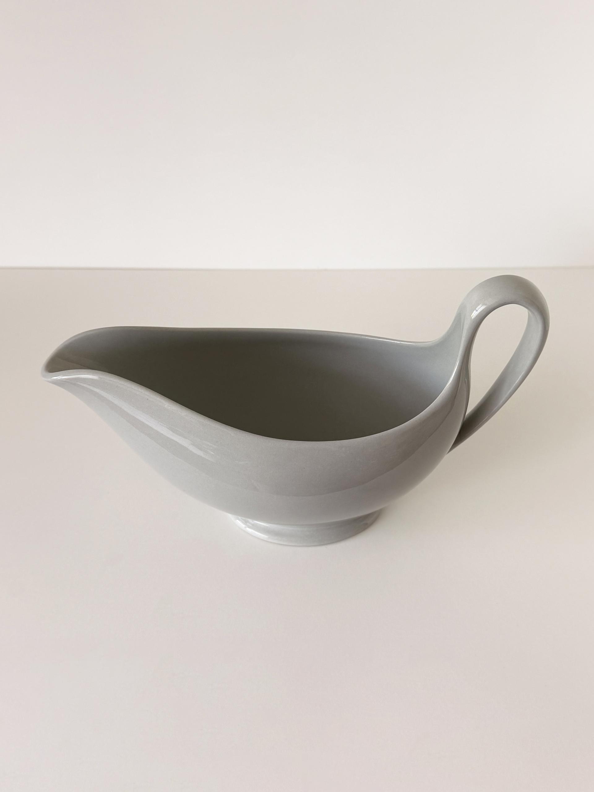 Vintage Wedgwood Windsor Grey Gravy Boat
