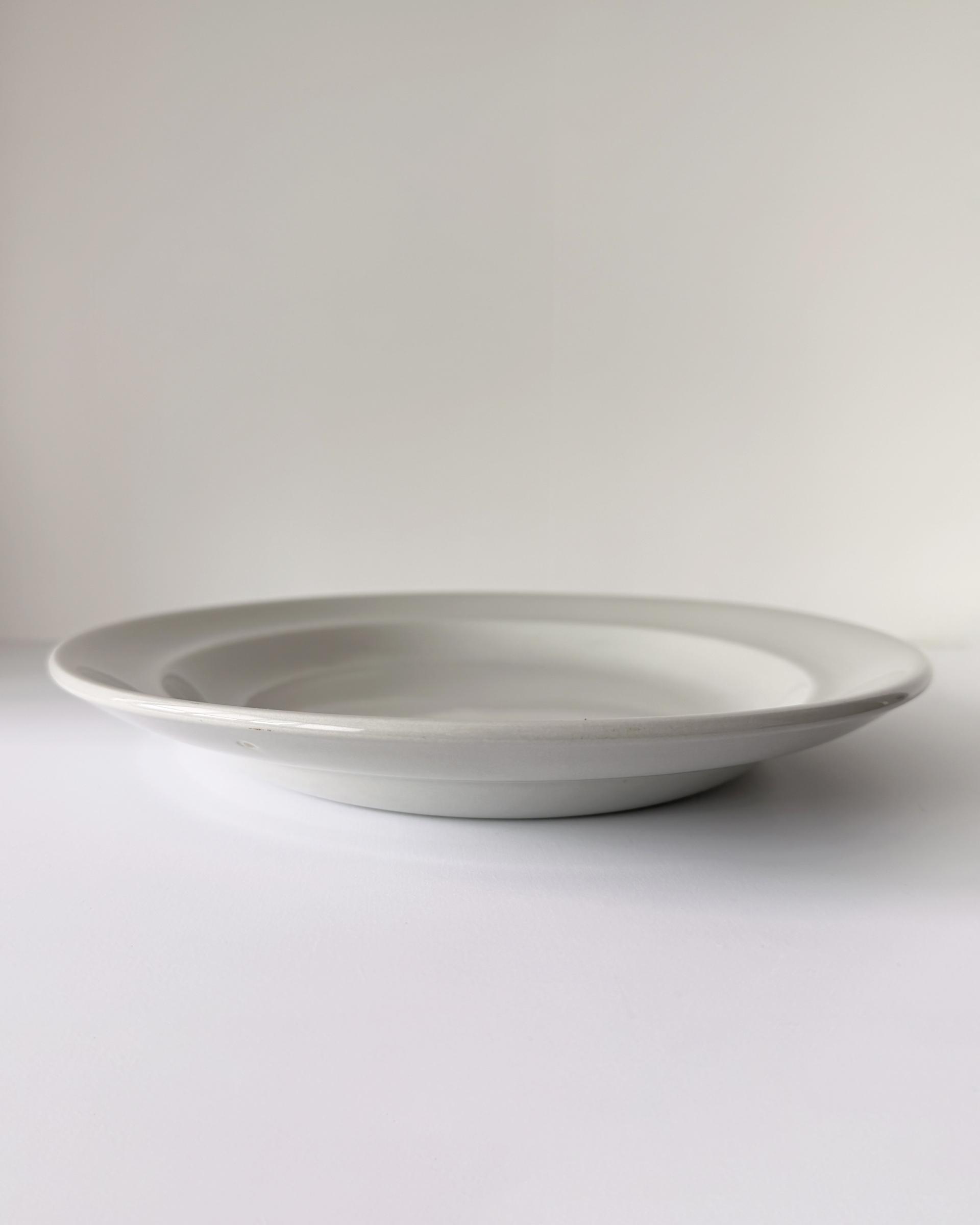 Vintage Wedgwood Windsor Grey Oval Plate (L)