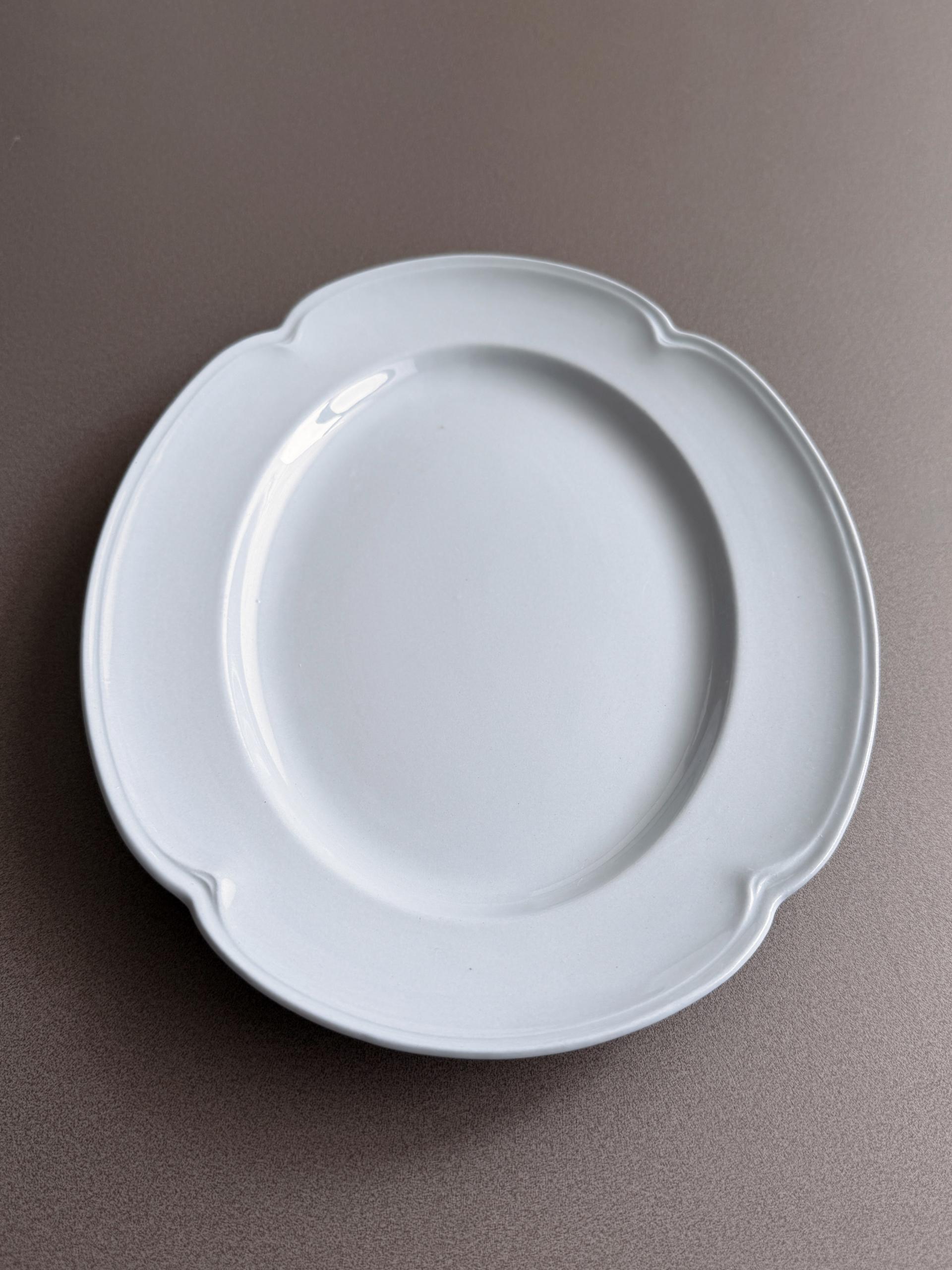 Vintage Johnson Bros Greydawn Oval Platter