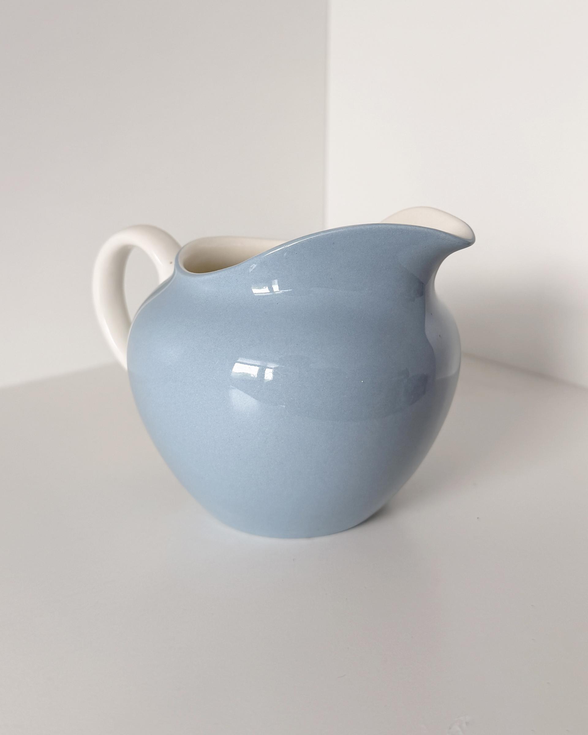 Vintage Wedgwood Summer Sky Creamer and Sugar Bowl SET