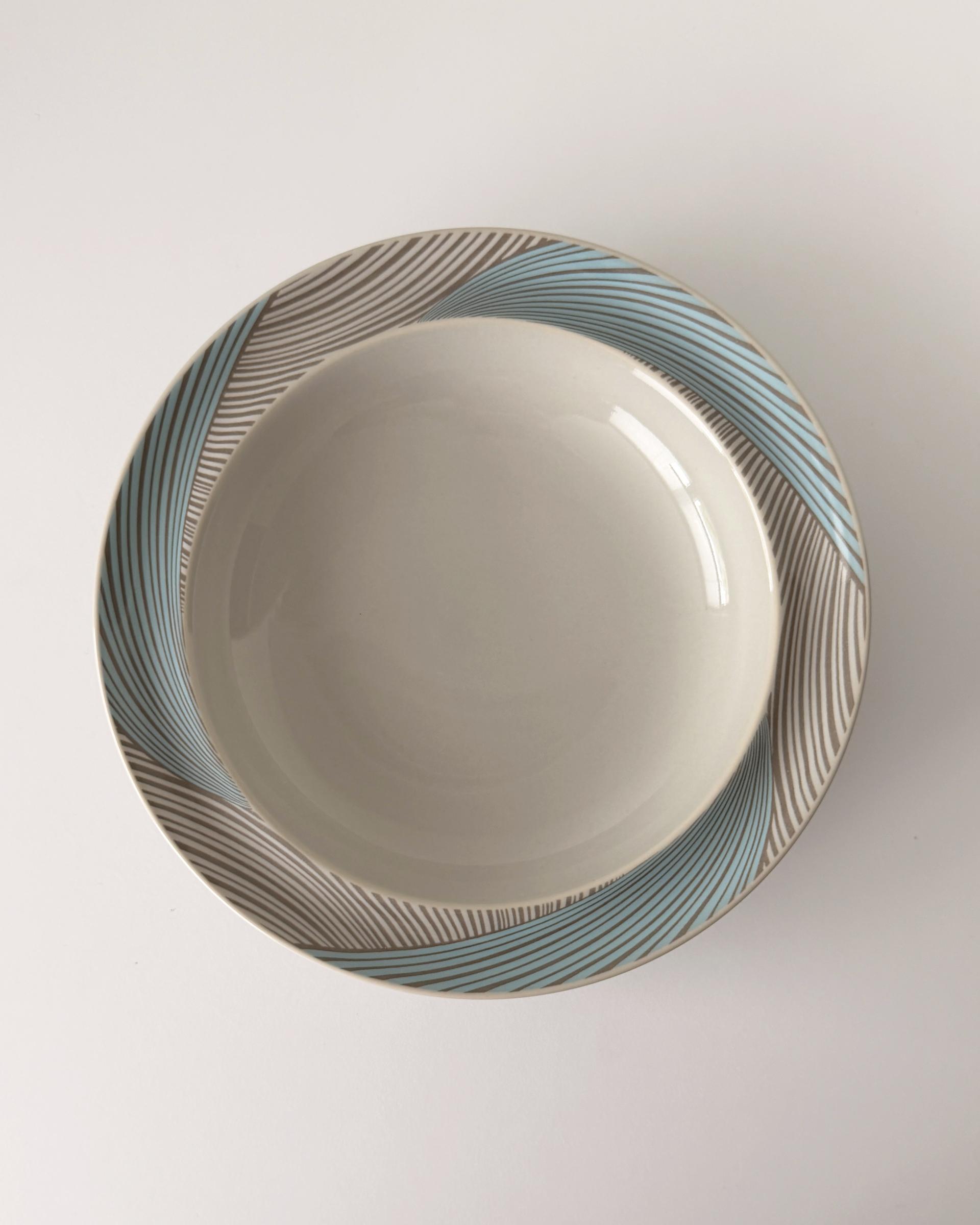 Vintage Rare Rosenthal Studio-Line Kaari Juova Pasta Bowl (mm) 복제
