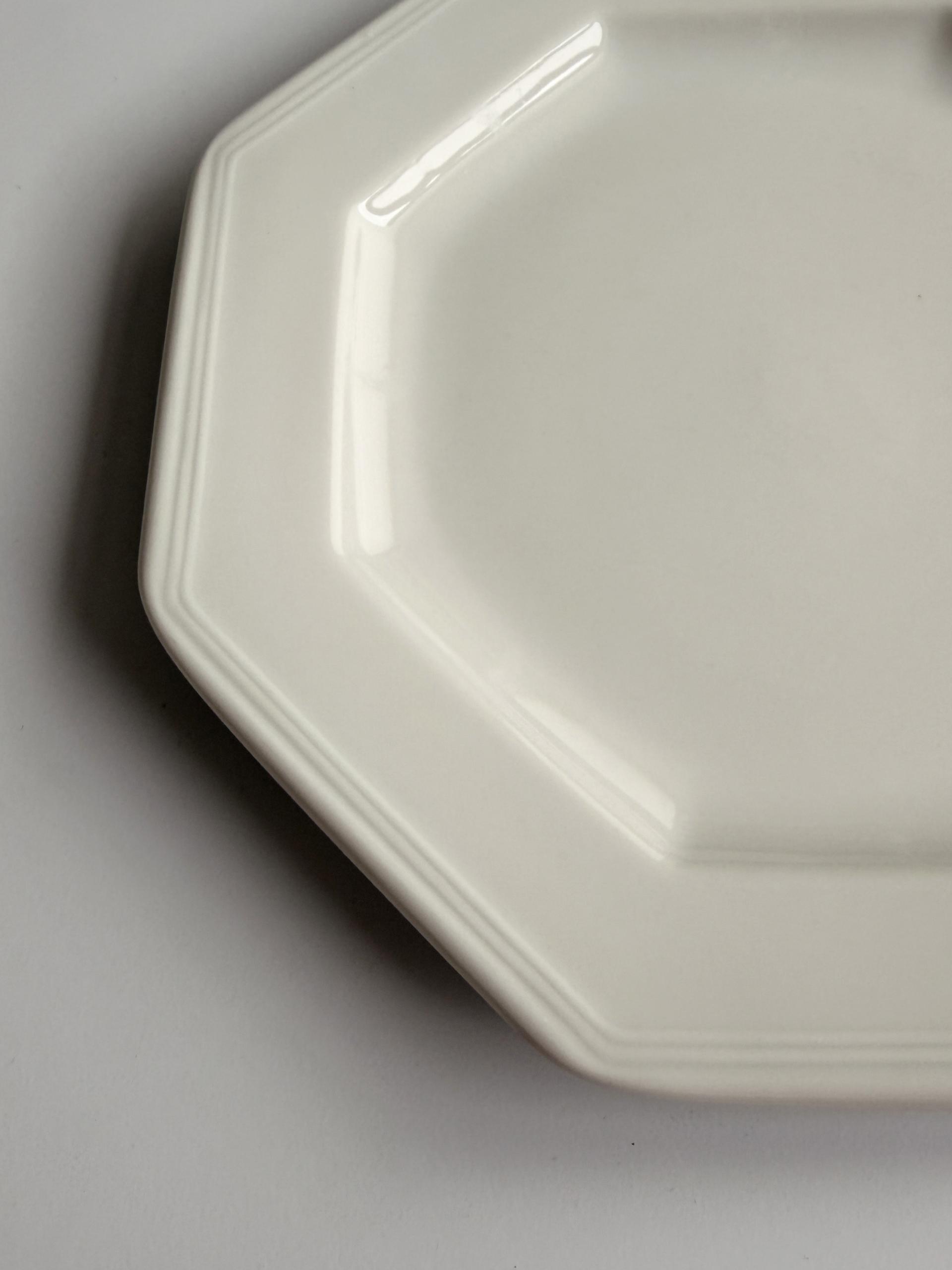 Vintage Gallo Octagonal White Side Plate (mm)