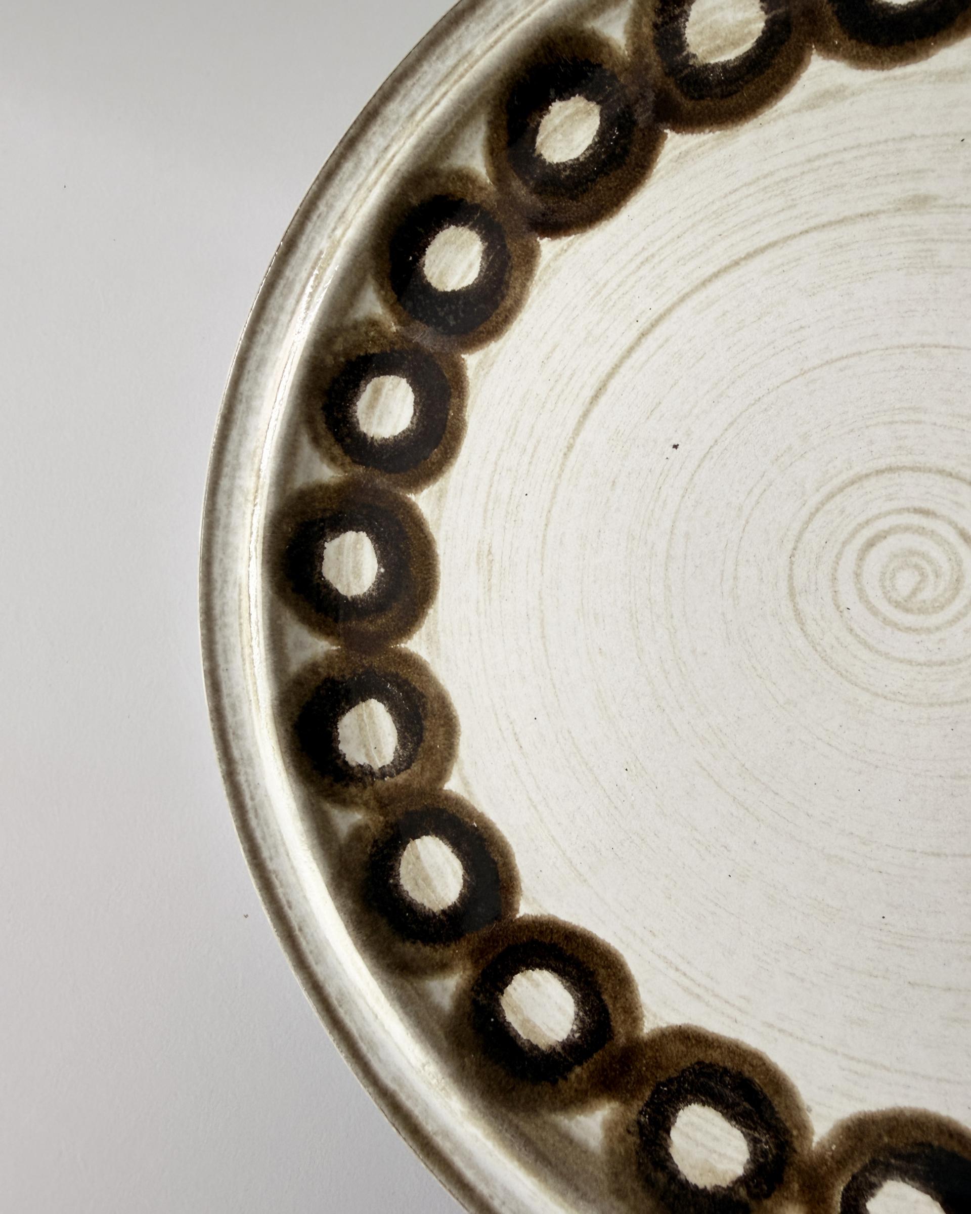 Vintage 1970s Ceramano Tique Dinner Plate (260mm)