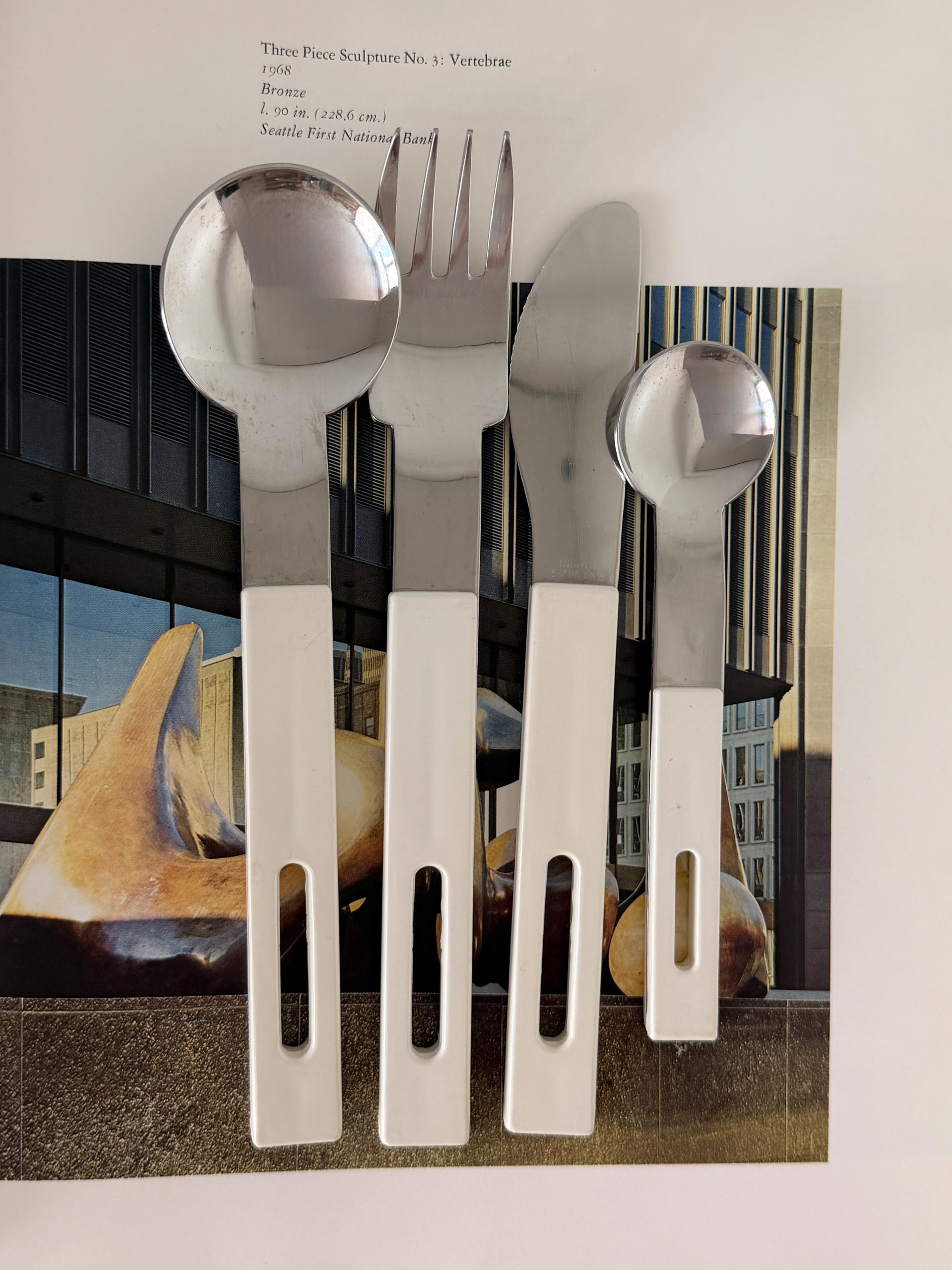 Vintage Ingrid Austria MCM Cutlery Set