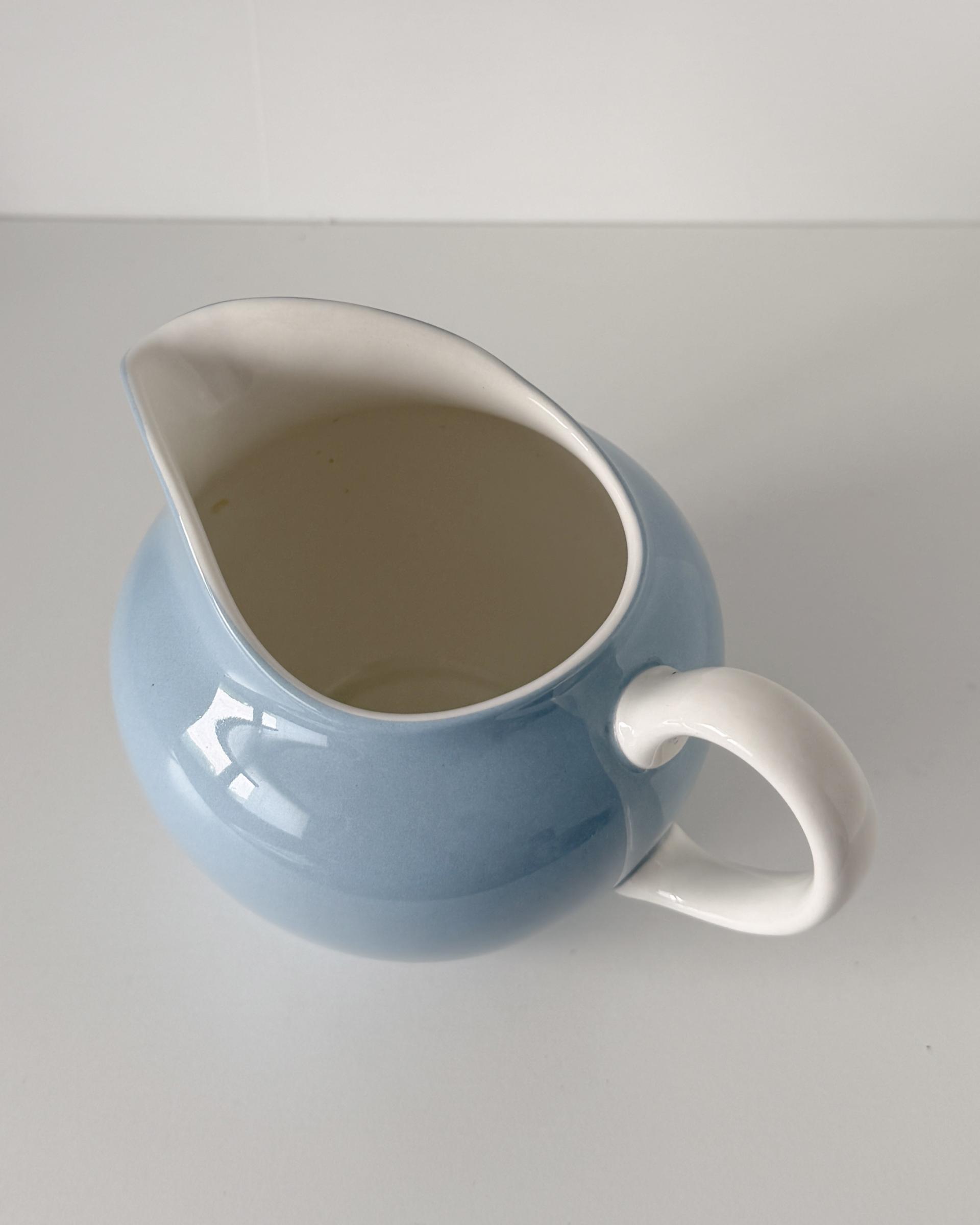 Vintage Wedgwood Summer Sky Creamer and Sugar Bowl SET