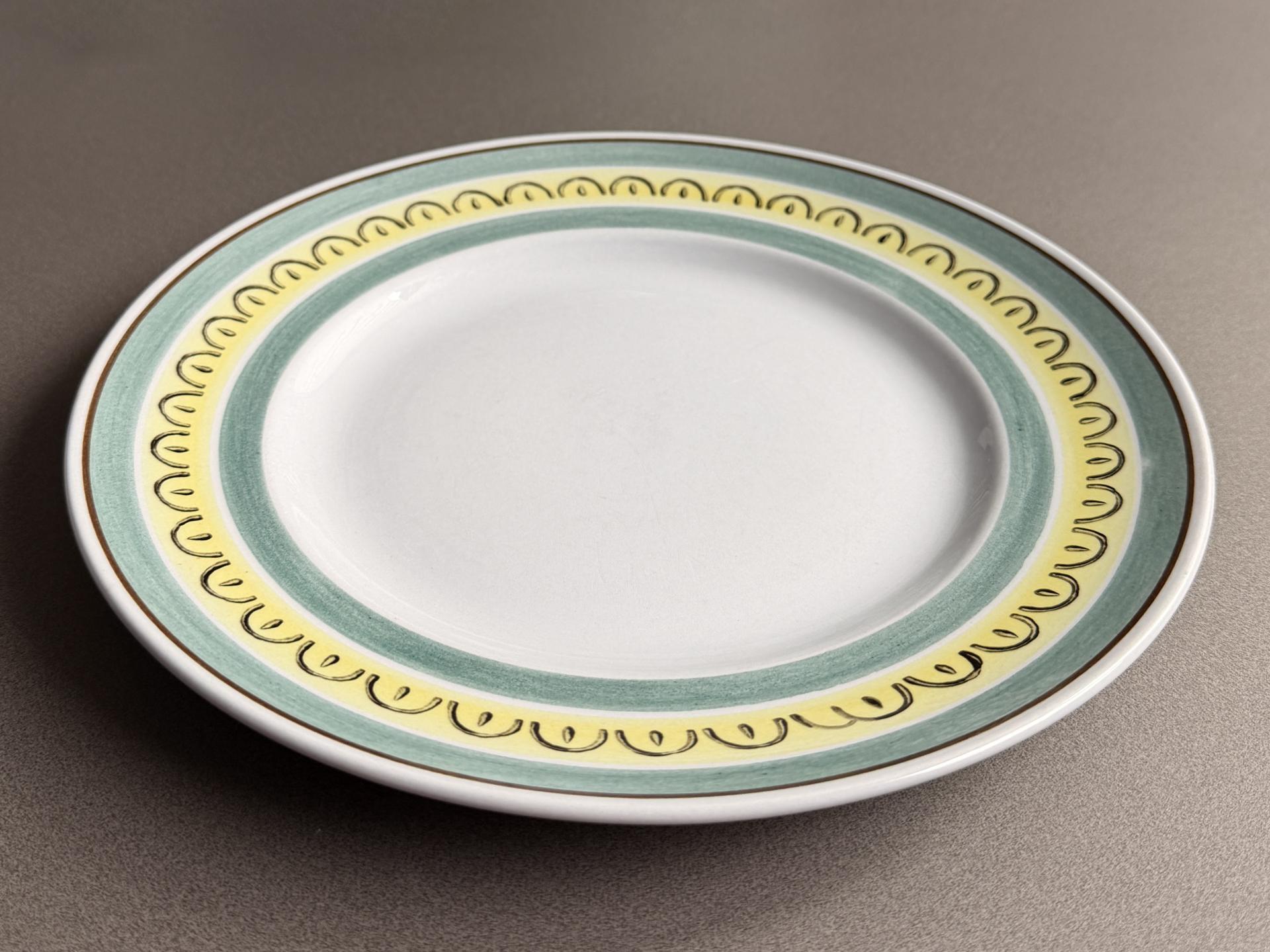Vintage Arabia Finland Crown Band Dinner Plate