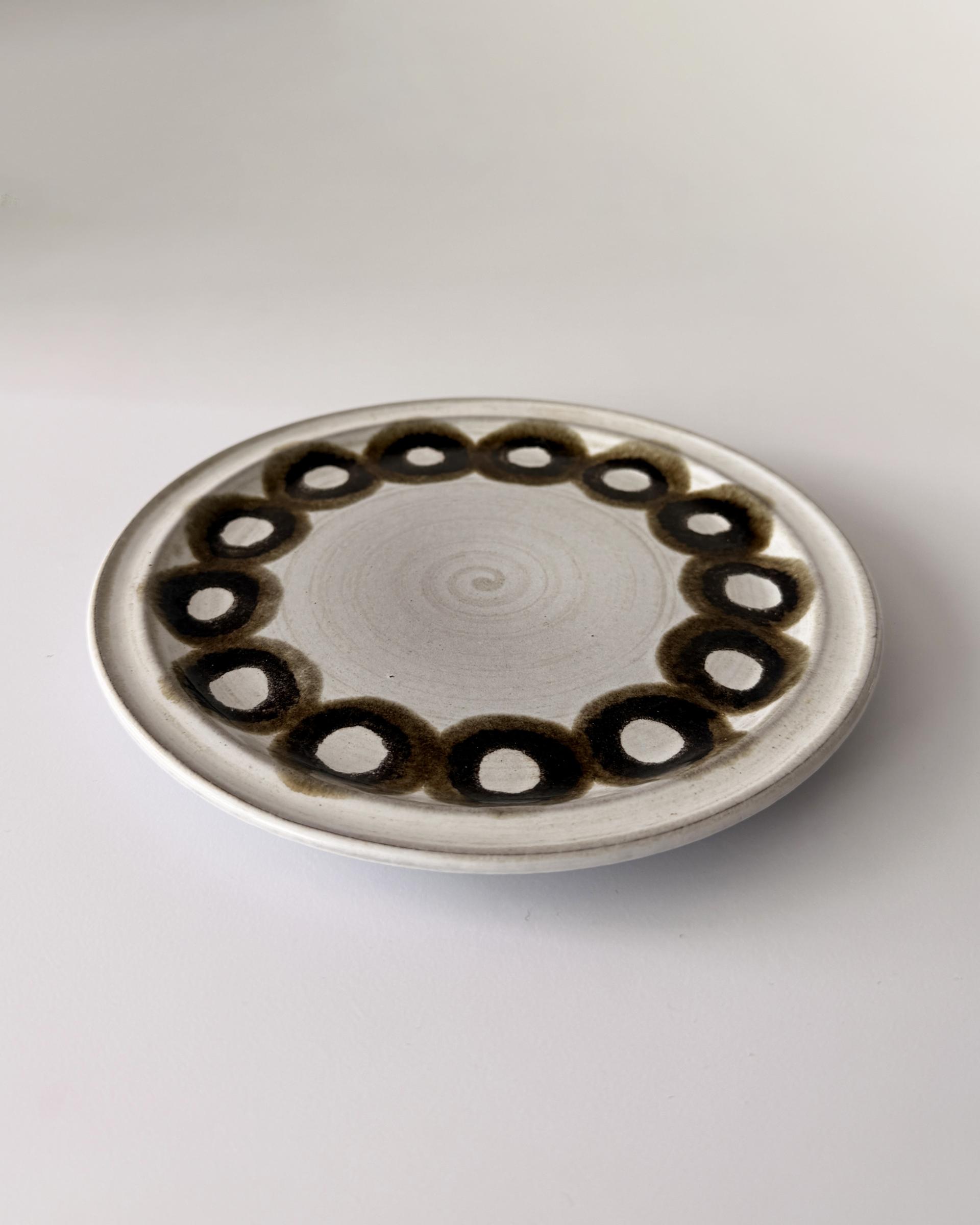 Vintage 1970s Ceramano Tique Side Plate (190mm)