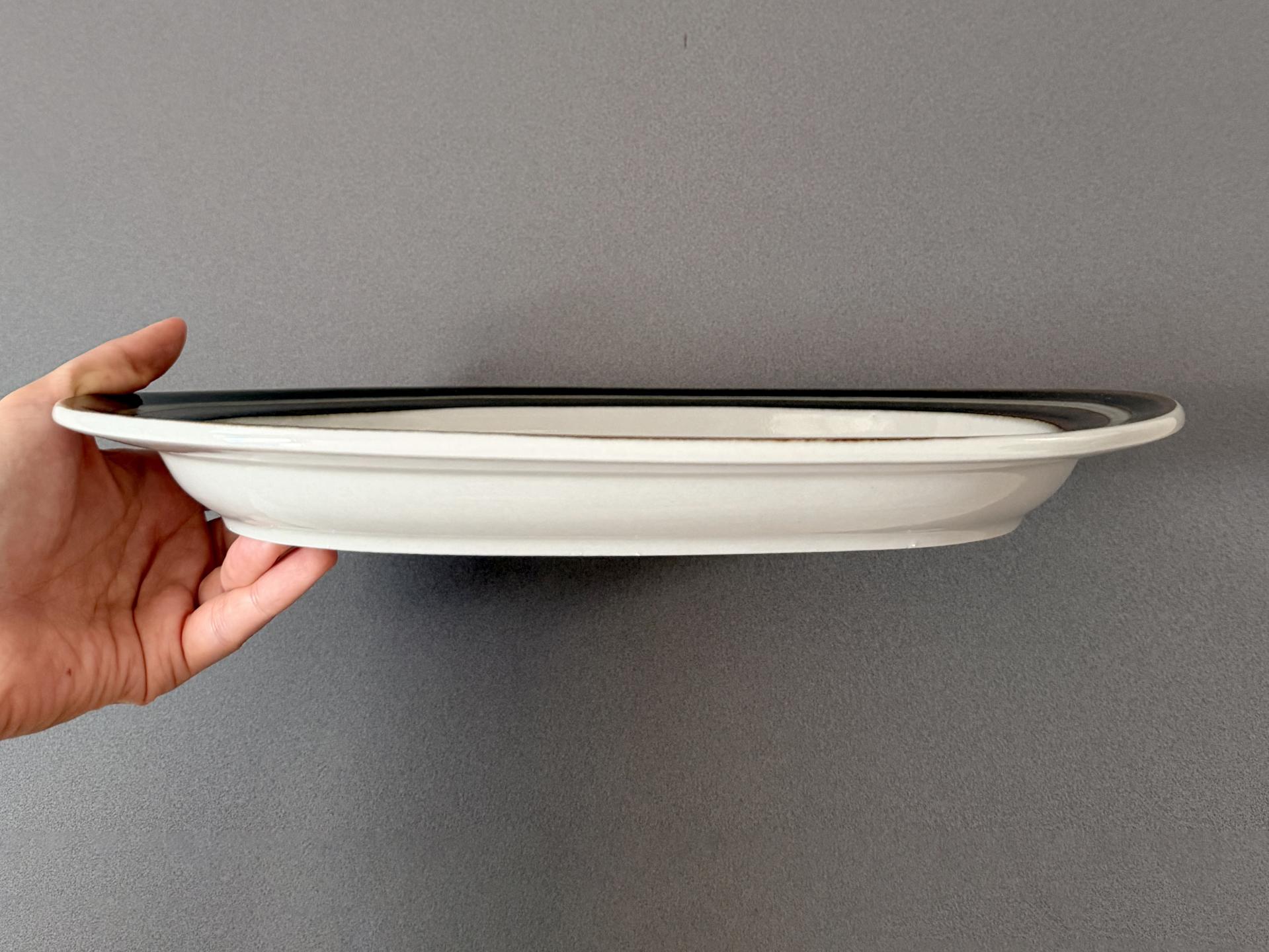 Vintage Arabia Finland Karelia Oval Platter