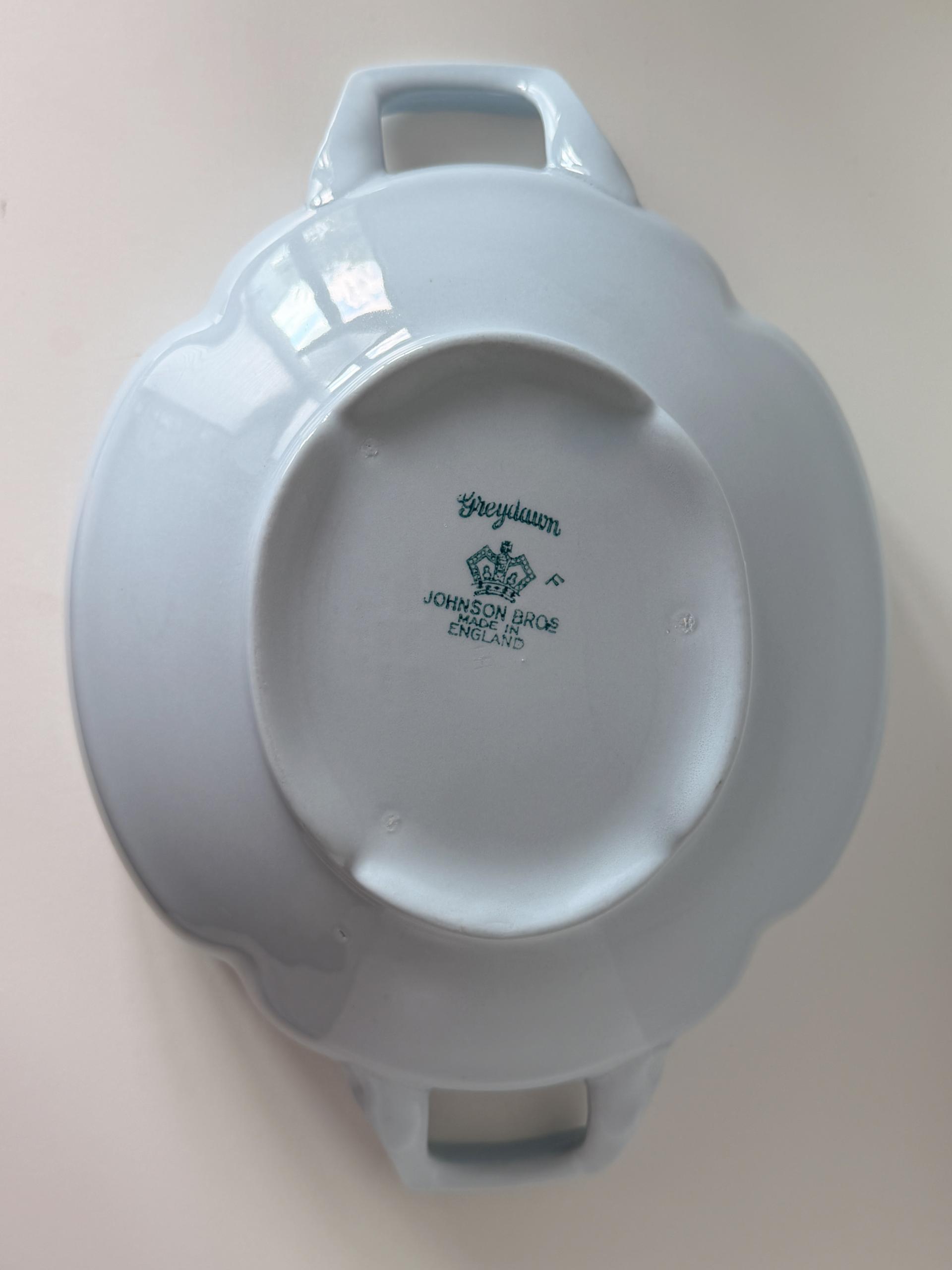 Vintage Johnson Bros Greydawn Tureen with Lid