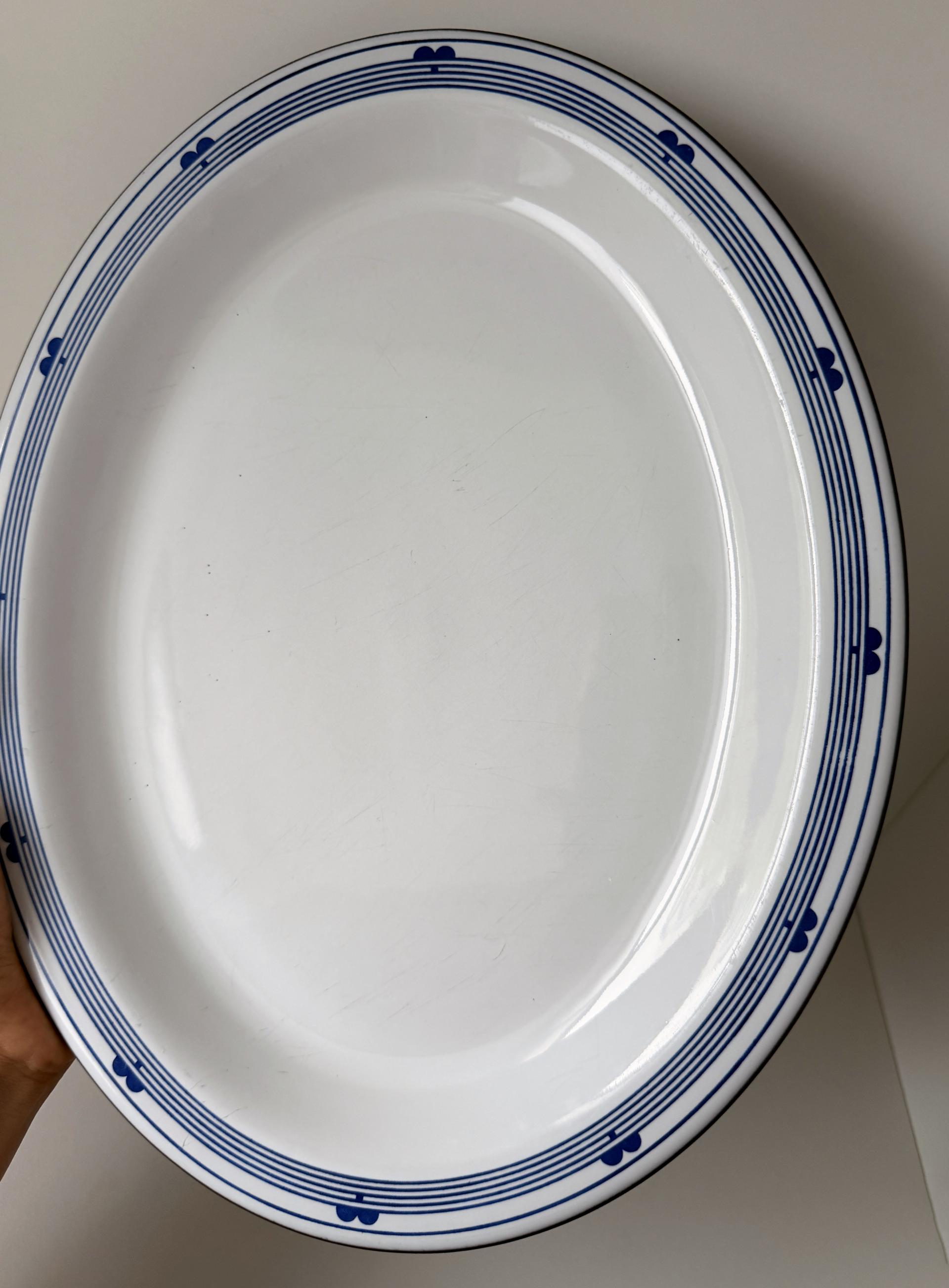 Vintage Hornsea Danube Oval Platter