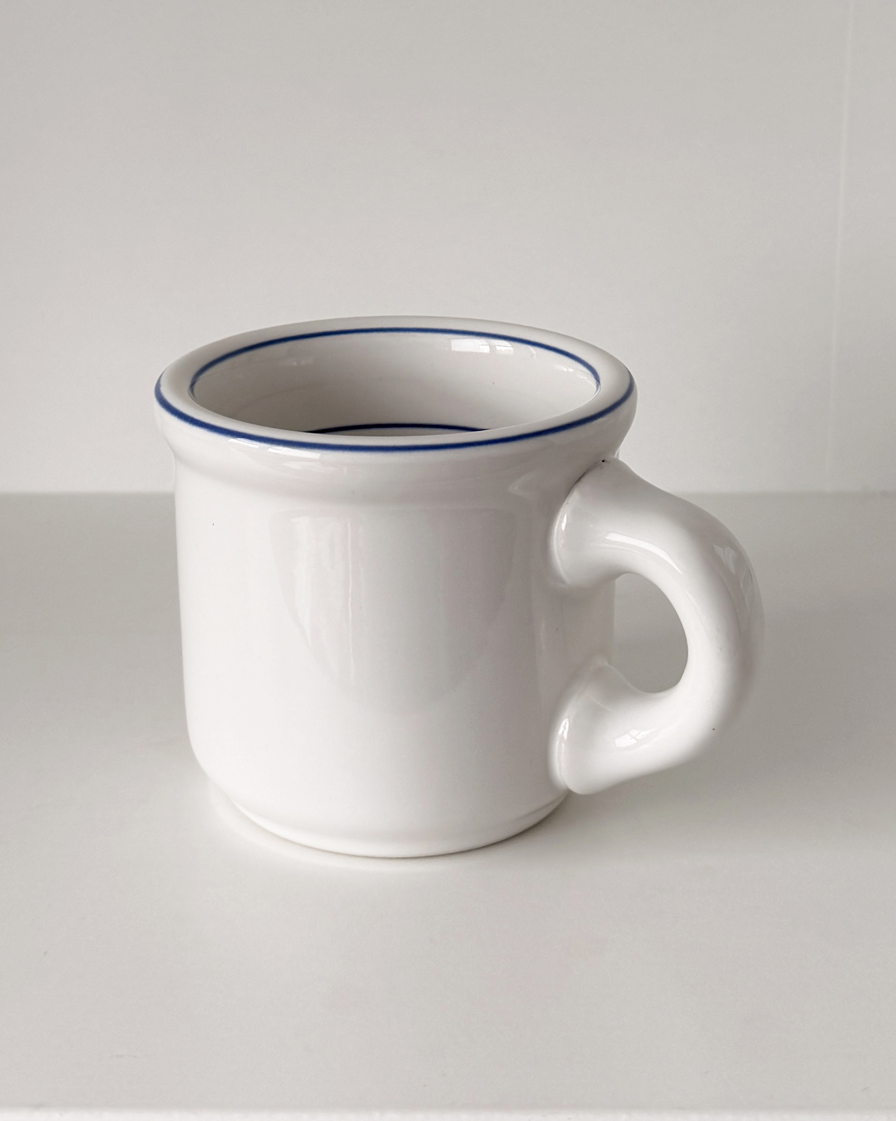 Vintage Trend Pacific Galaxy Mug with Blue Rim