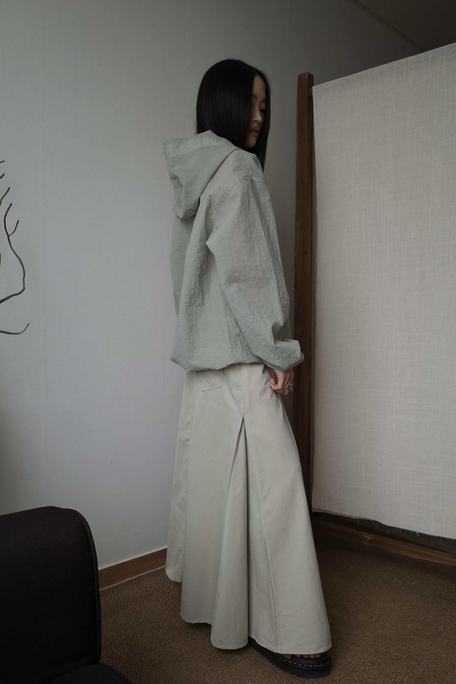 Light Hood Pullover / Sage