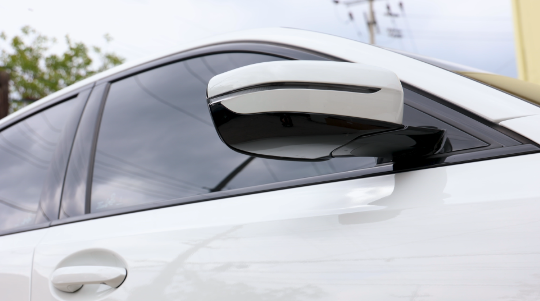 BMW 사이드 미러 작업 전