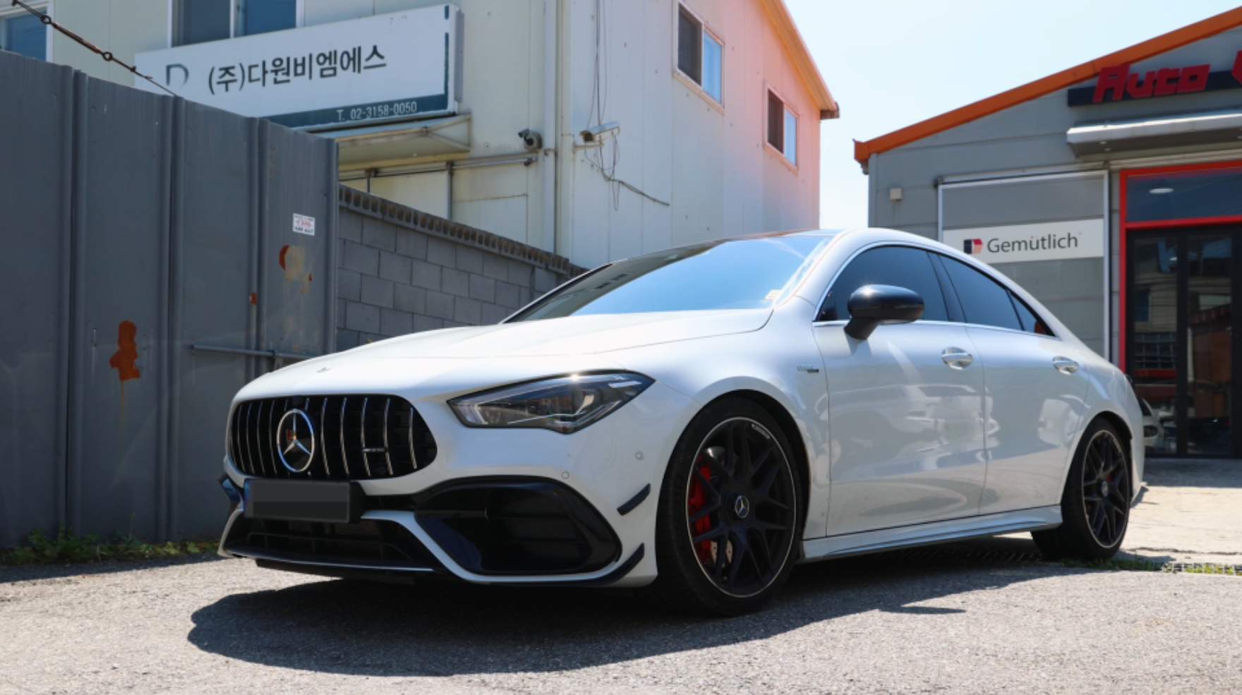 CLA45 AMG 외관