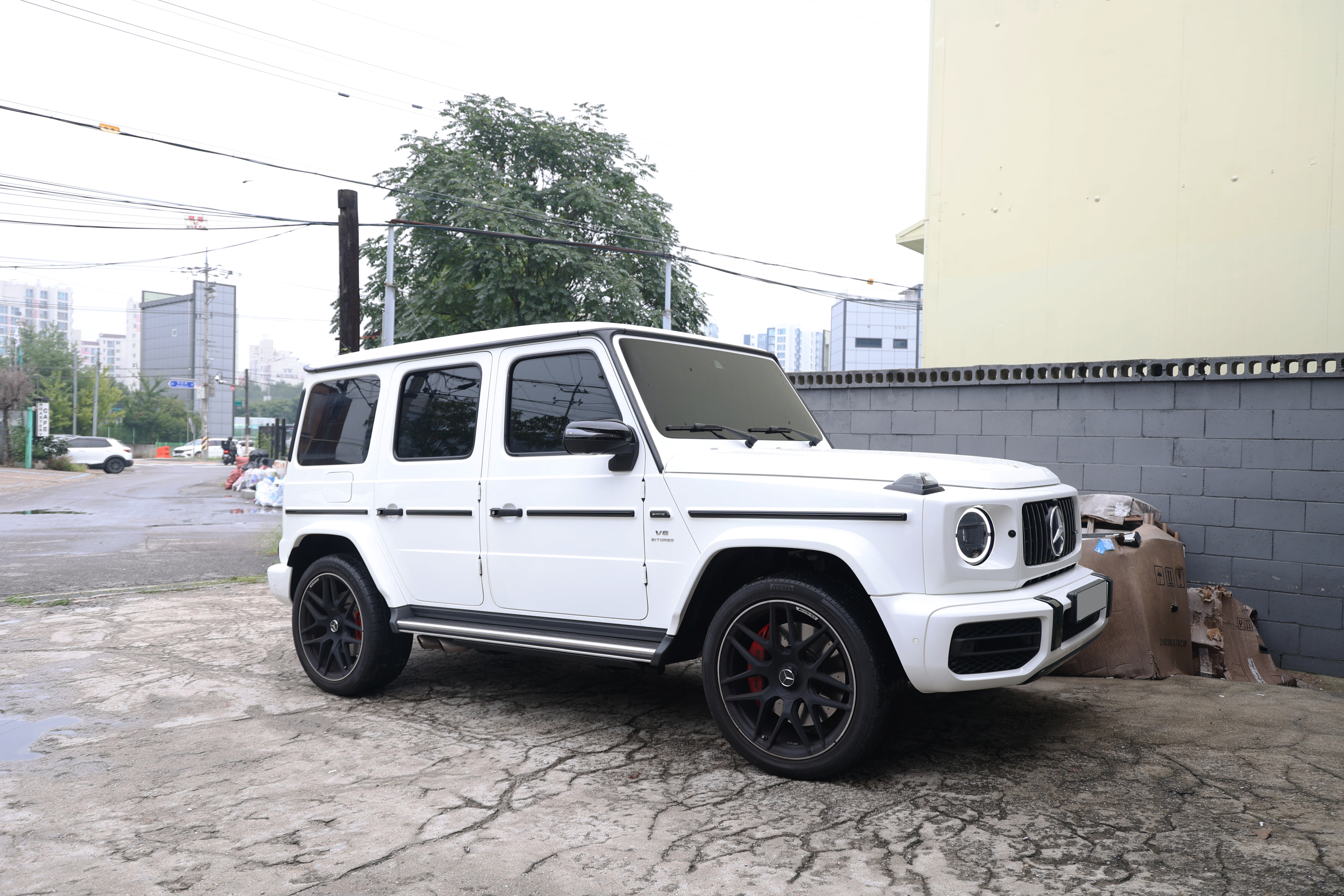 G63 측면 고스트도어
