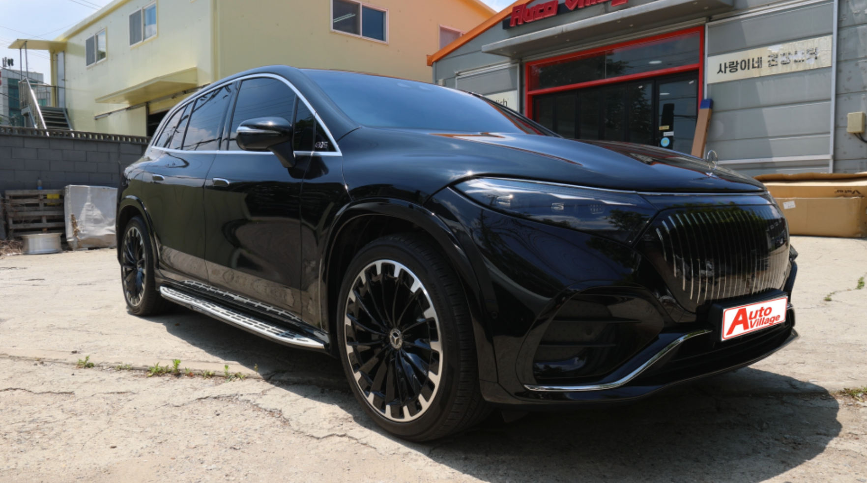 EQS SUV 작업 완료