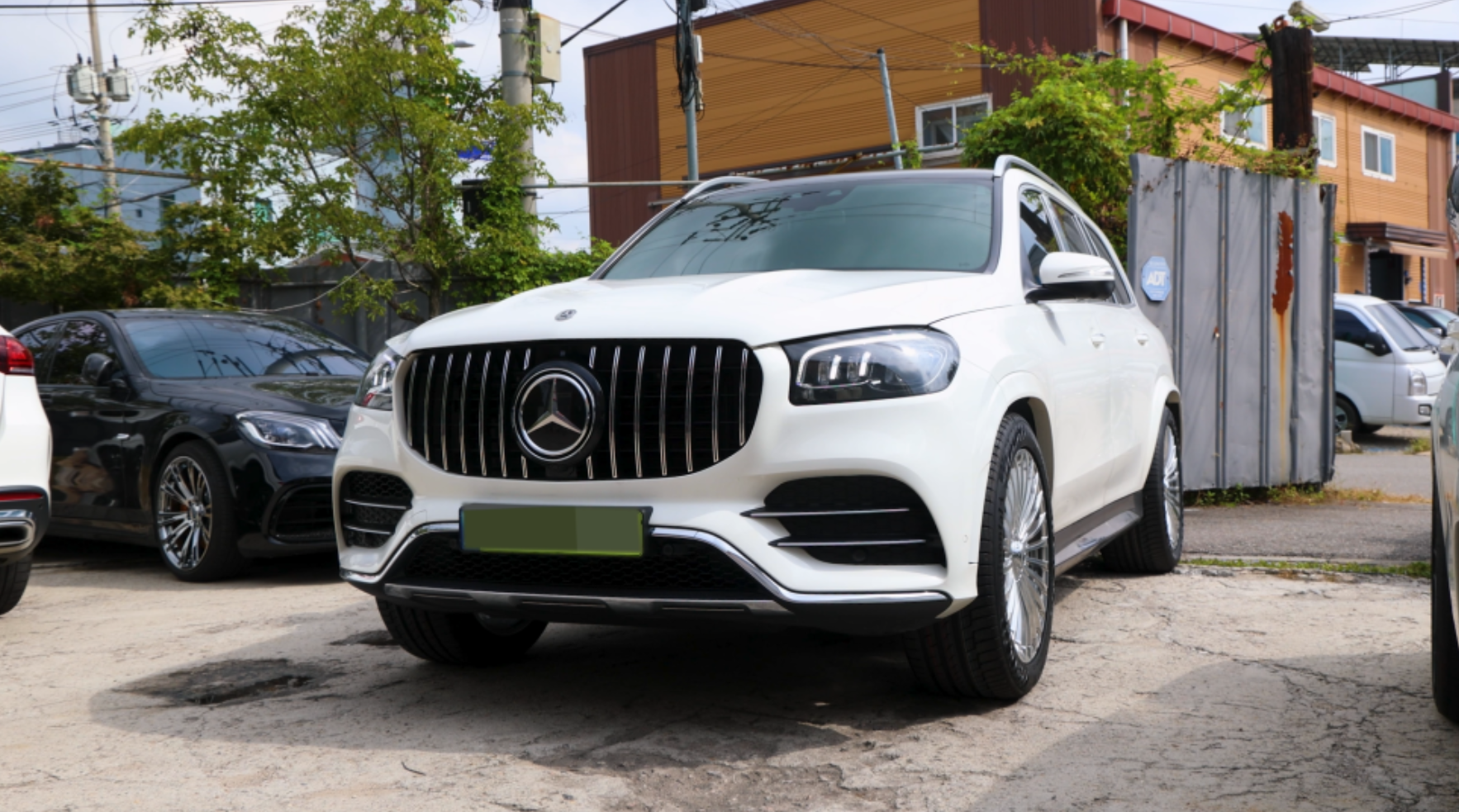 GLS X167 입고 전경