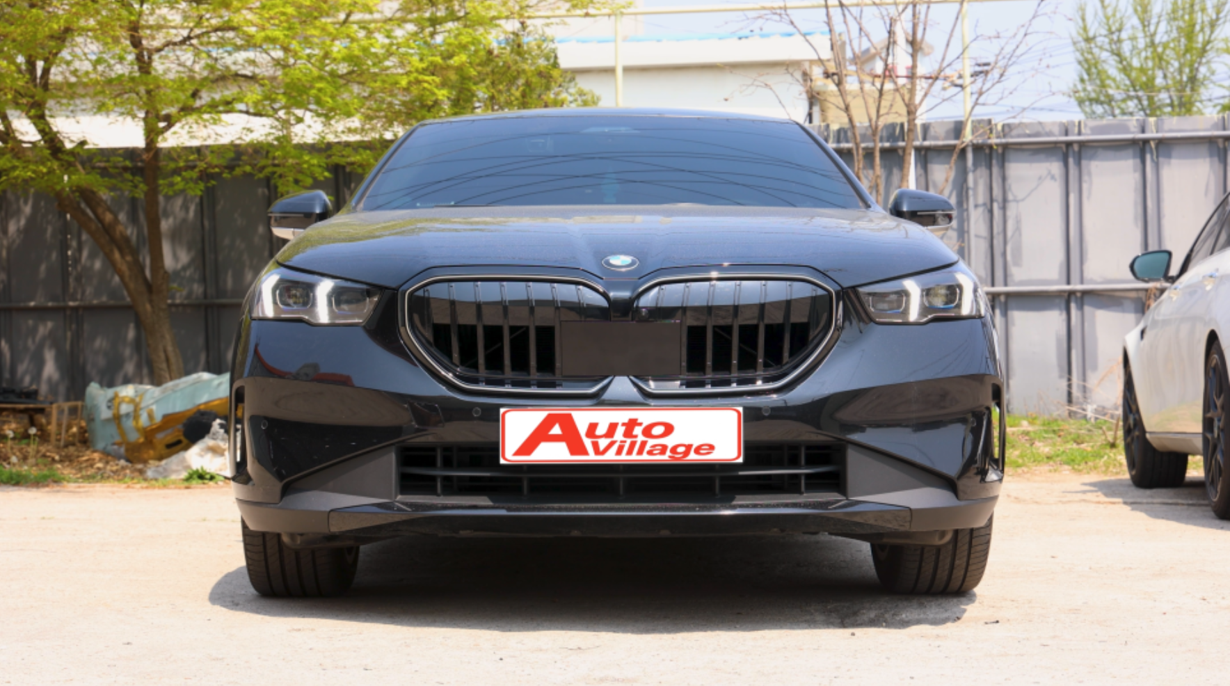bmw LED 그릴 장착