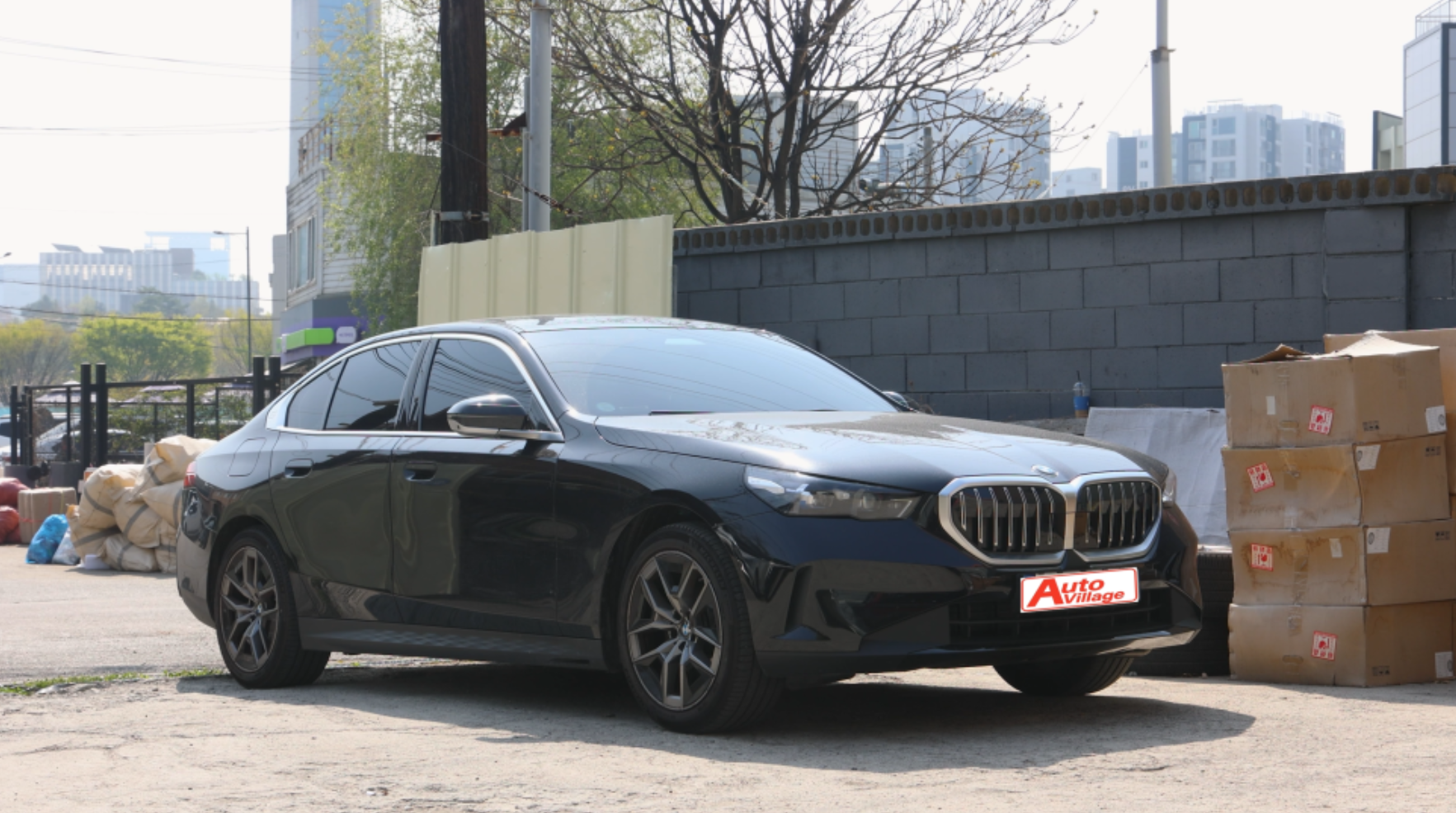 bmw 520i 전면 좌측
