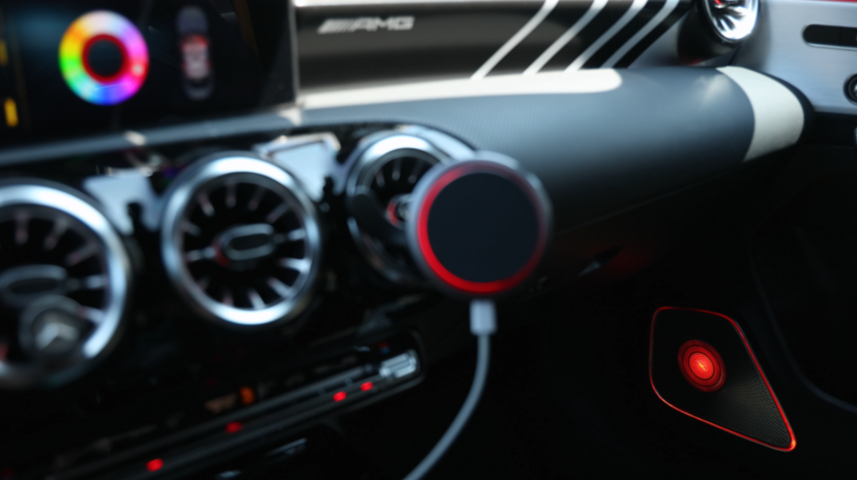 CLA45 AMG 미드레인지 부메스터 커버 컬러 변경 시연