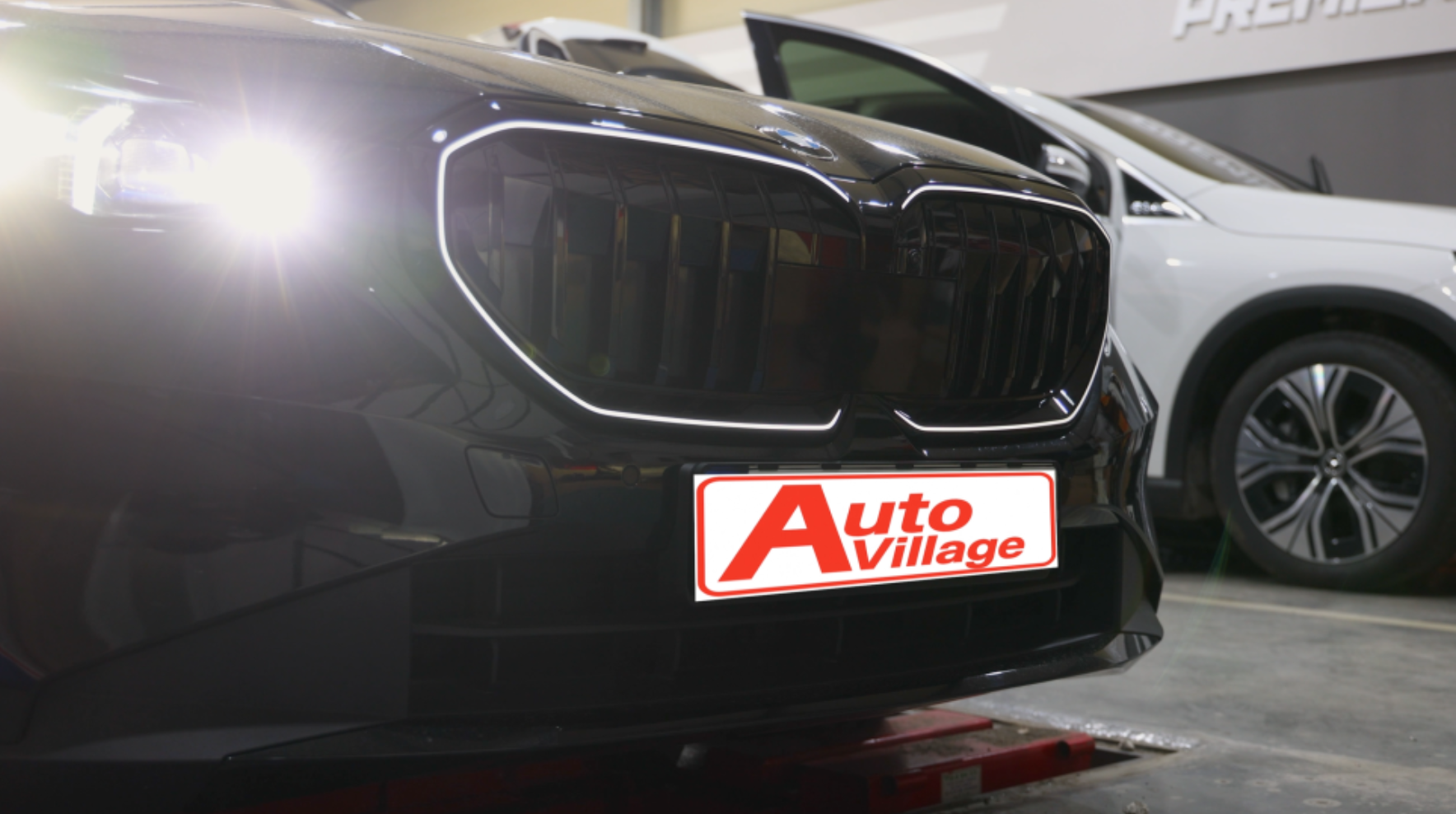 bmw 아이코닉 글로우 점등