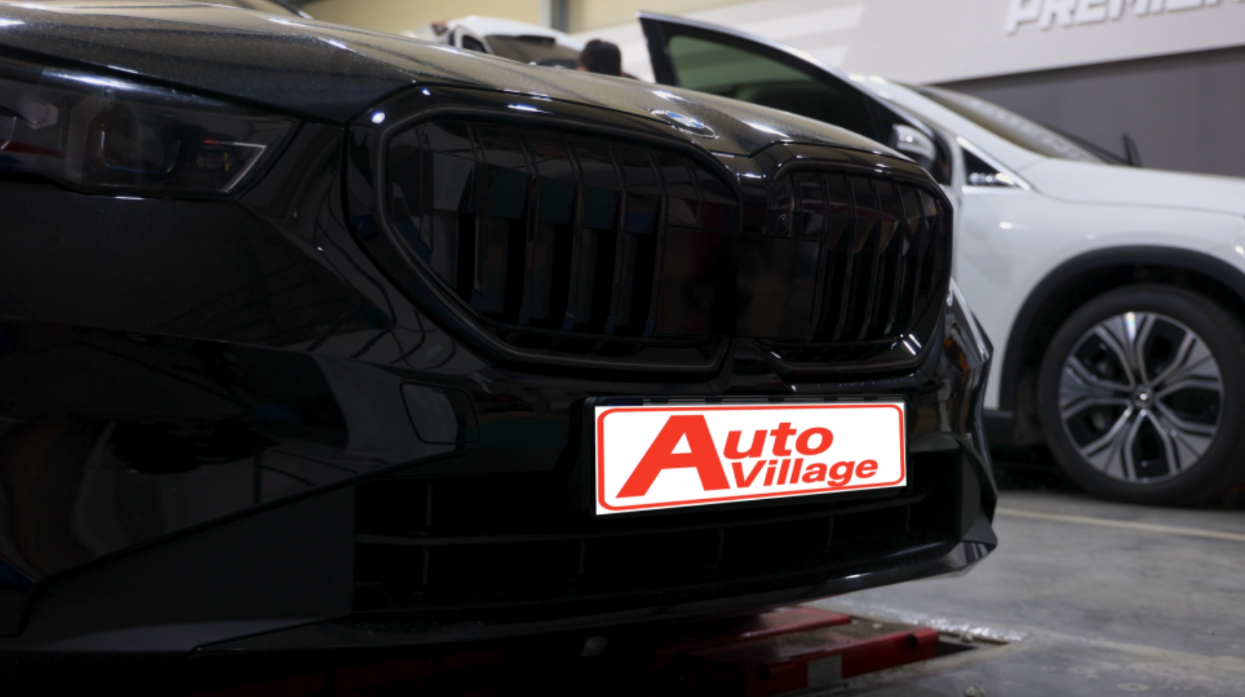 bmw LED 그릴 꺼짐