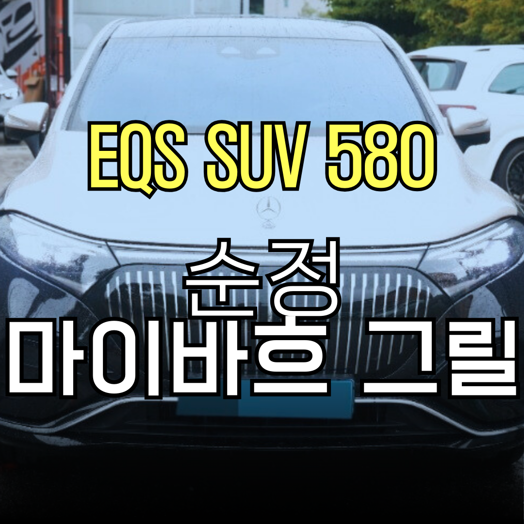 EQS SUV 마이바흐 그릴 구매하기