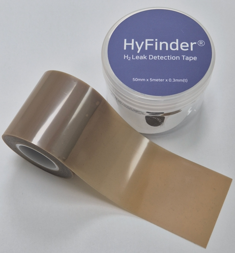 (주)유니드비티플러스의 수소가스 감지 테이프 HyFinder