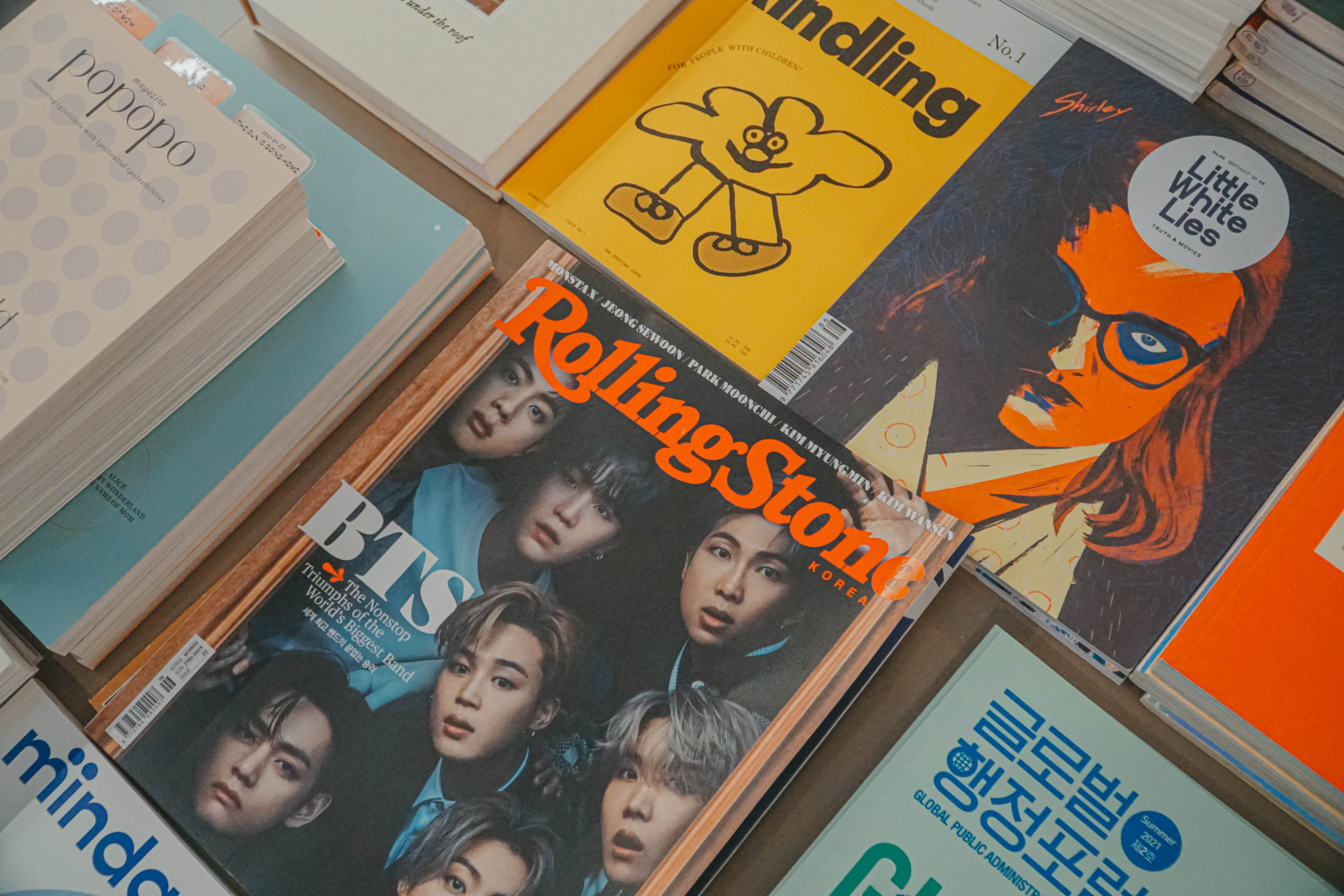 복합문화공간 종이잡지클럽 합정 종이잡지 독립매거진 독립출판 BTS 롤링스톤