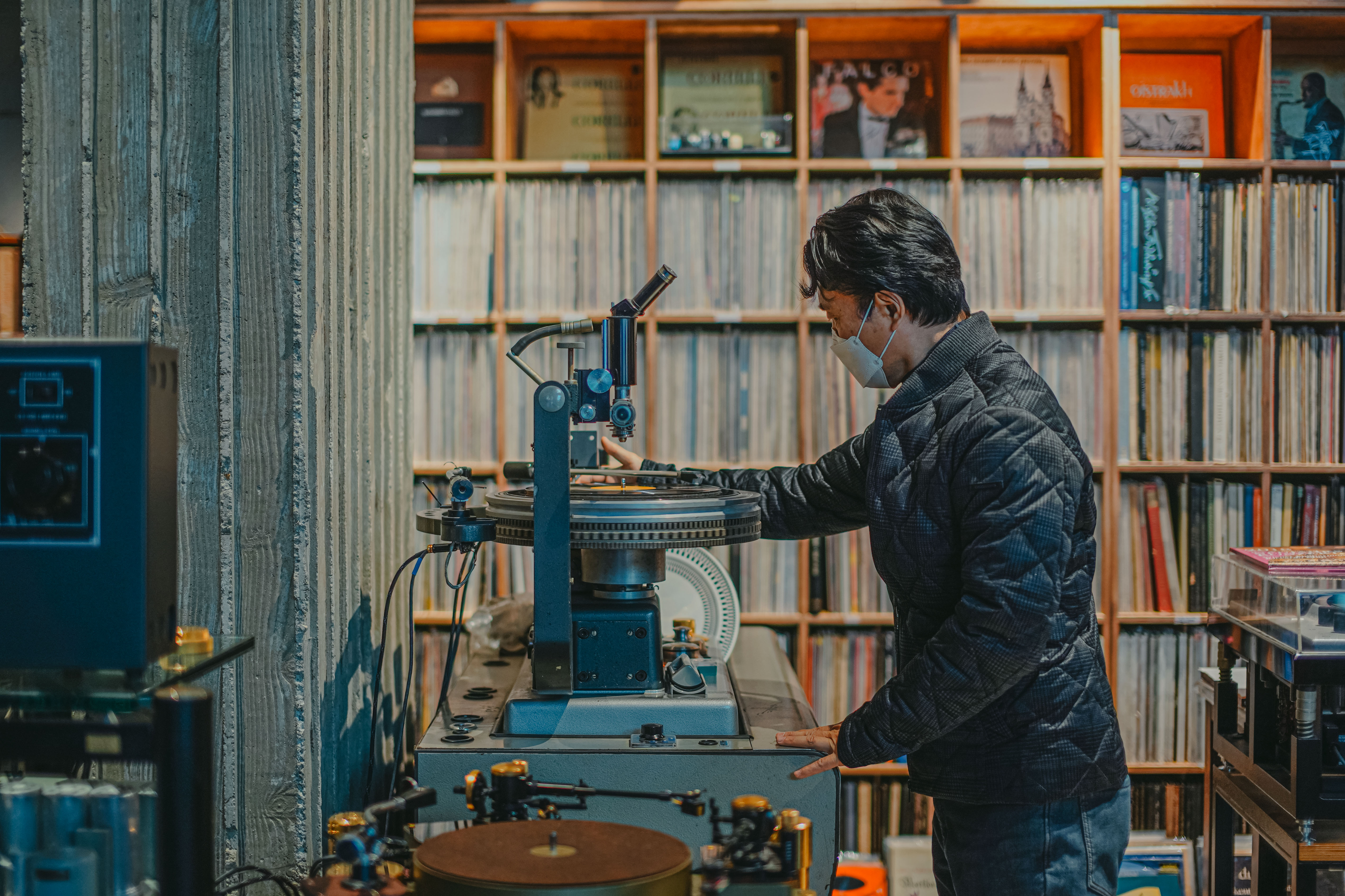 파주 복합문화공간 빈티지오디오 음악감상실 콩치노콩크리트 오정수대표