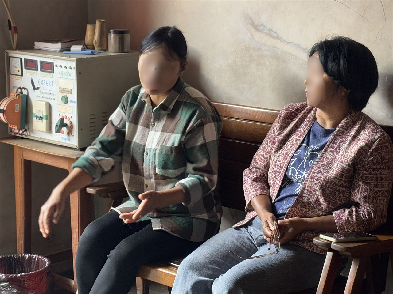 따웅지에서 진행한 실향민 인터뷰1