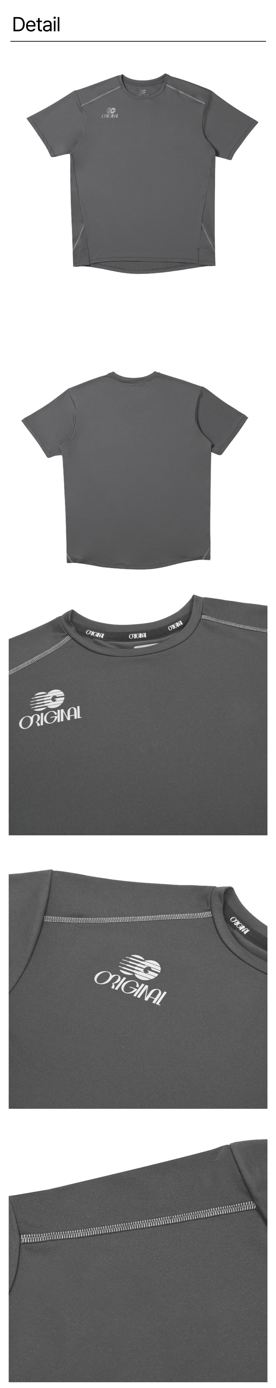 ZINC ATHLETIC S/S TEE GY