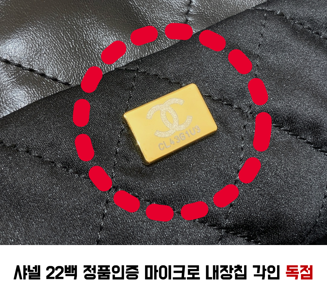 샤넬 22백 미니 진주 <내장칩 버전>