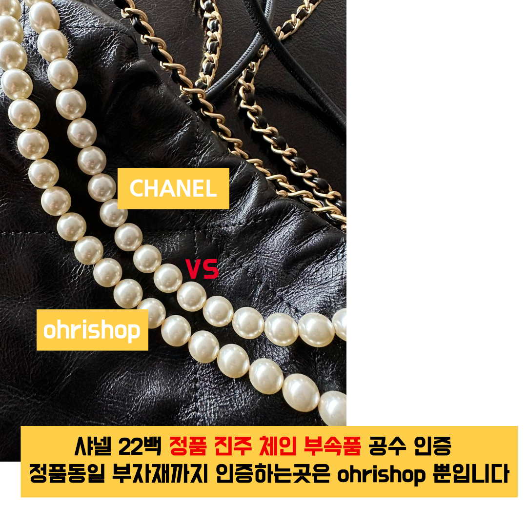 샤넬 22백 미니 진주 <내장칩 버전>