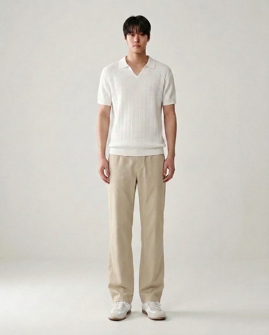 쿨링 스트레이트핏 II_쿨베이지 [총장 118cm]
