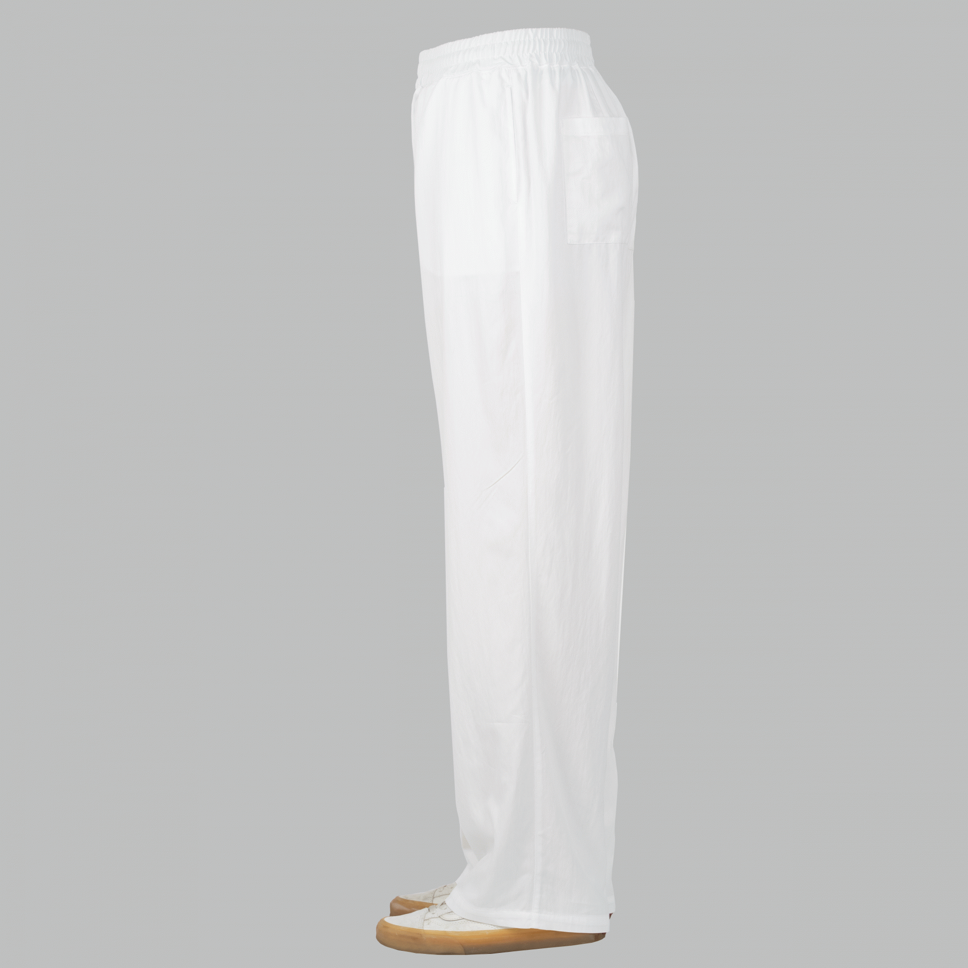 쿨링 세이뫄이드 팬츠_화이트 [총장 118cm]