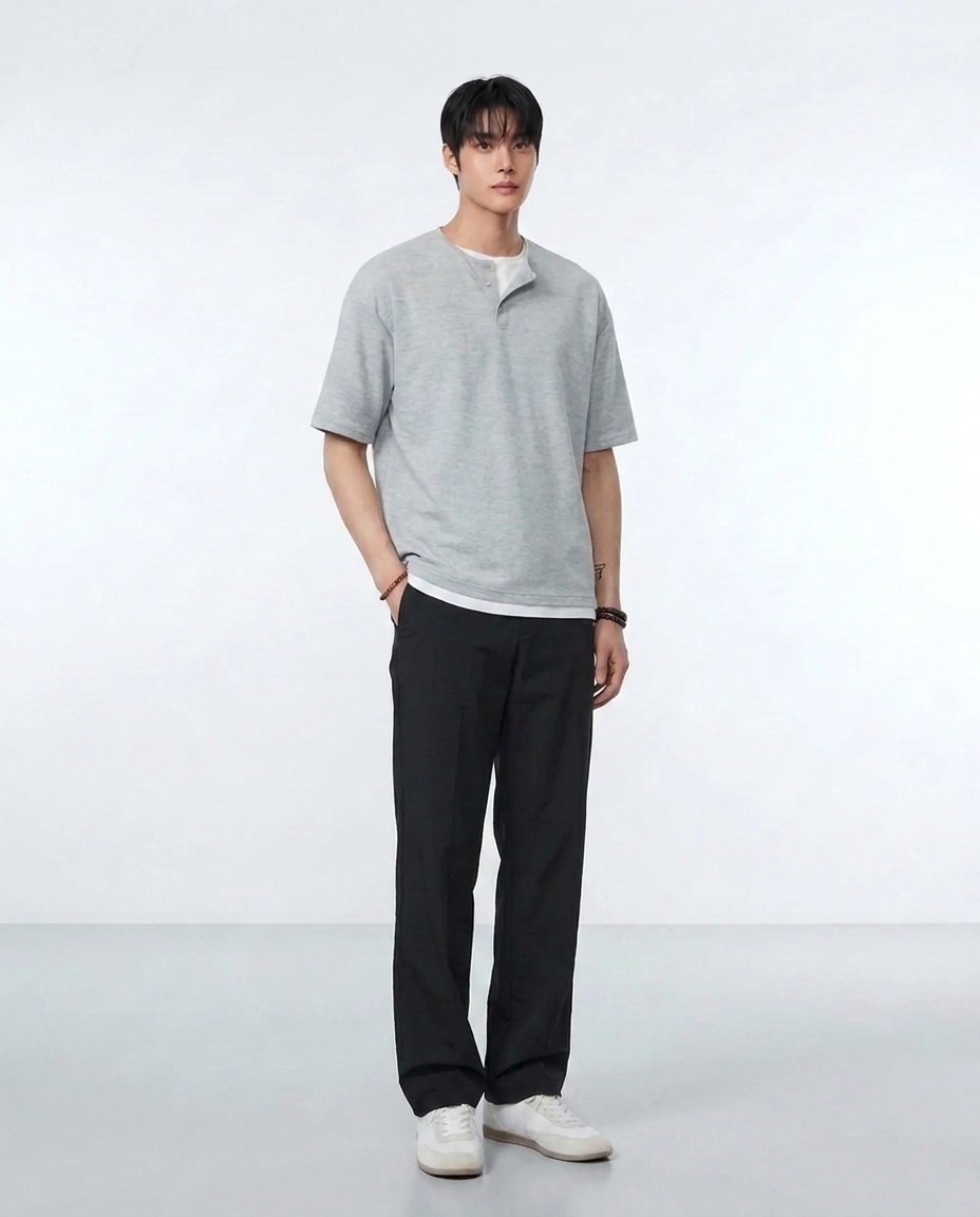 쿨링 스트레이트핏 II_쿨블랙 [총장 118cm]