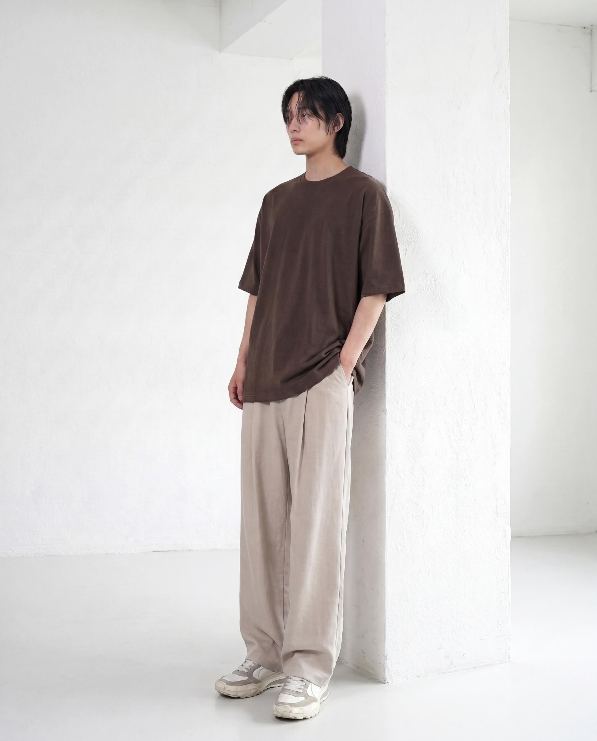 와이드 쿨링 스웻팬츠_인디베이지 [총장 120cm]